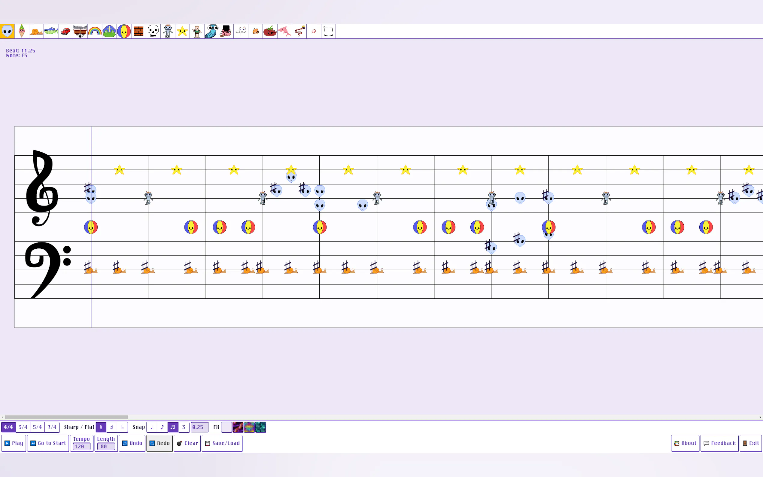 Screenshot 4 of DanielX.net Paint Composer