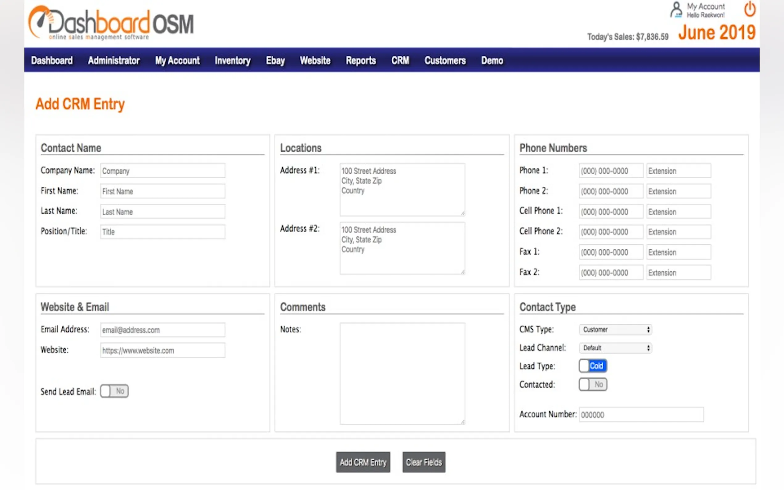 Screenshot 5 of Dashboard OSM