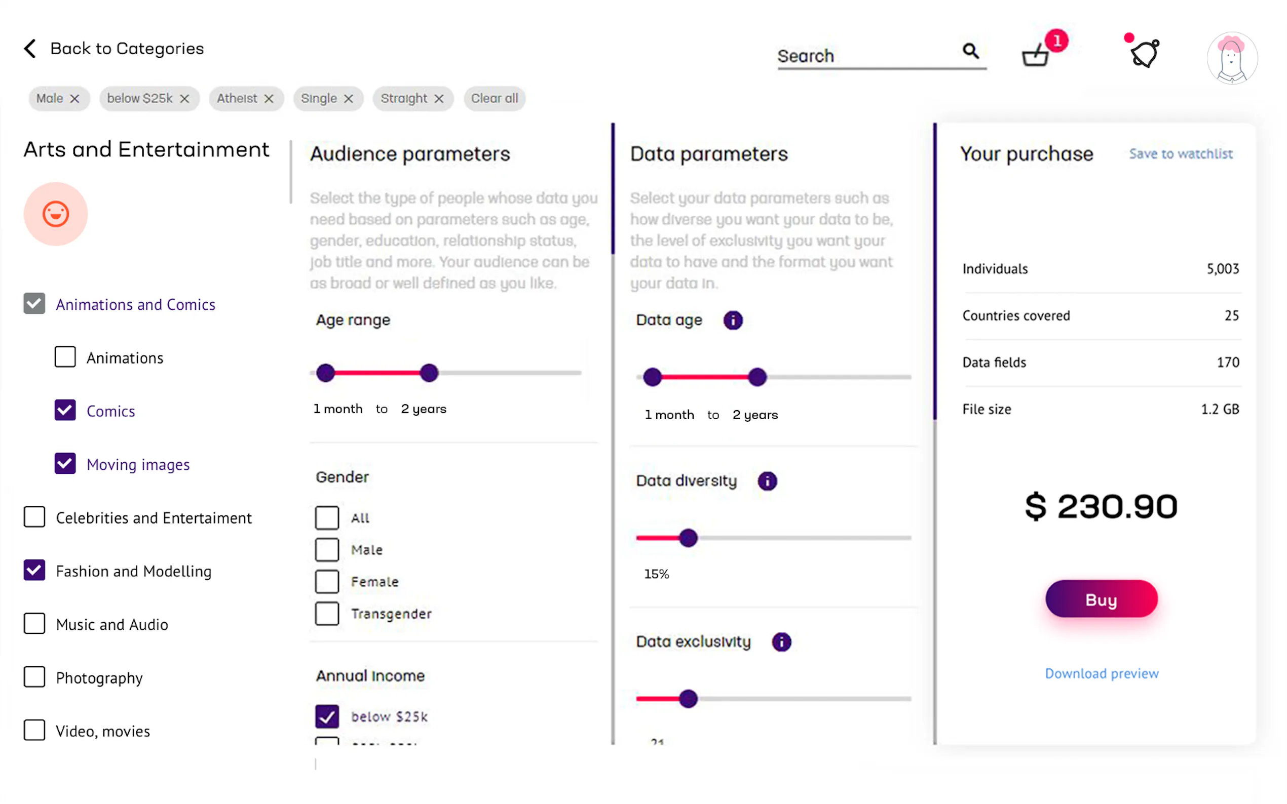Screenshot 6 of Datacy