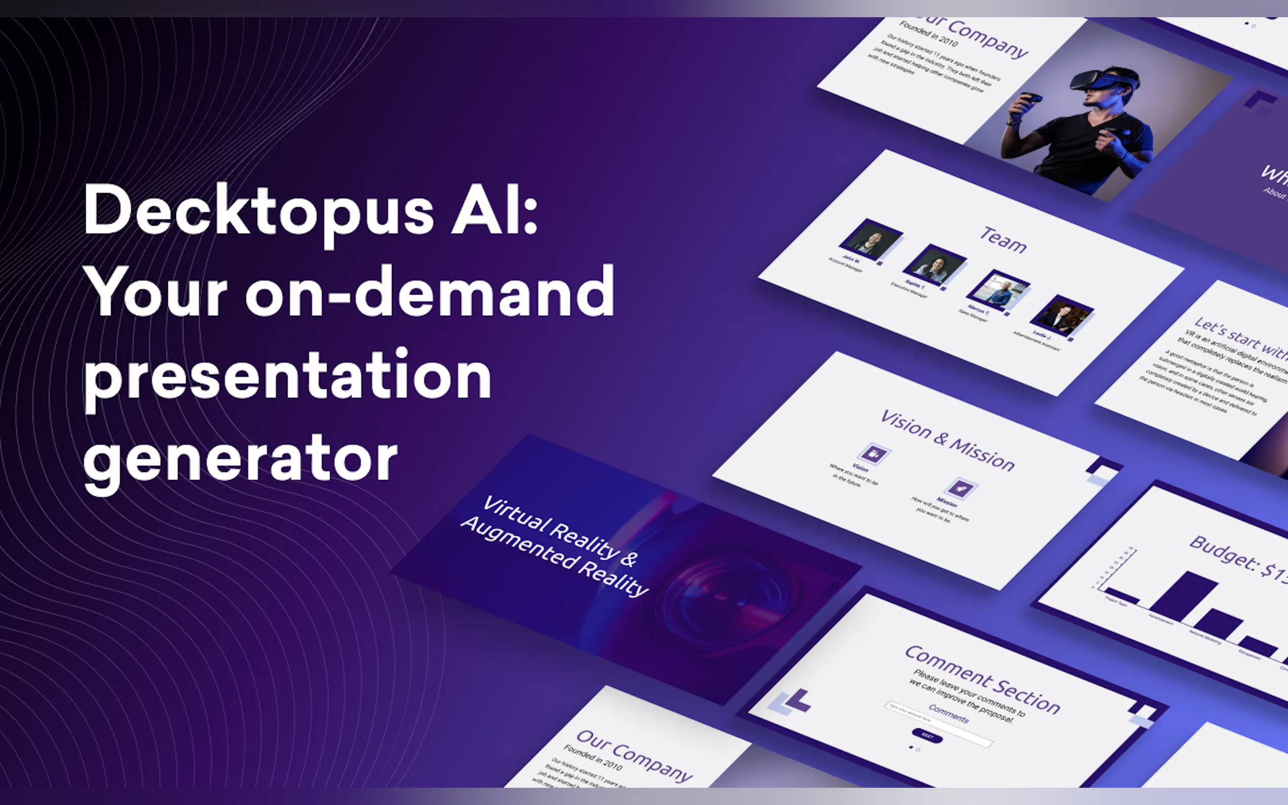 Screenshot 3 of Decktopus AI