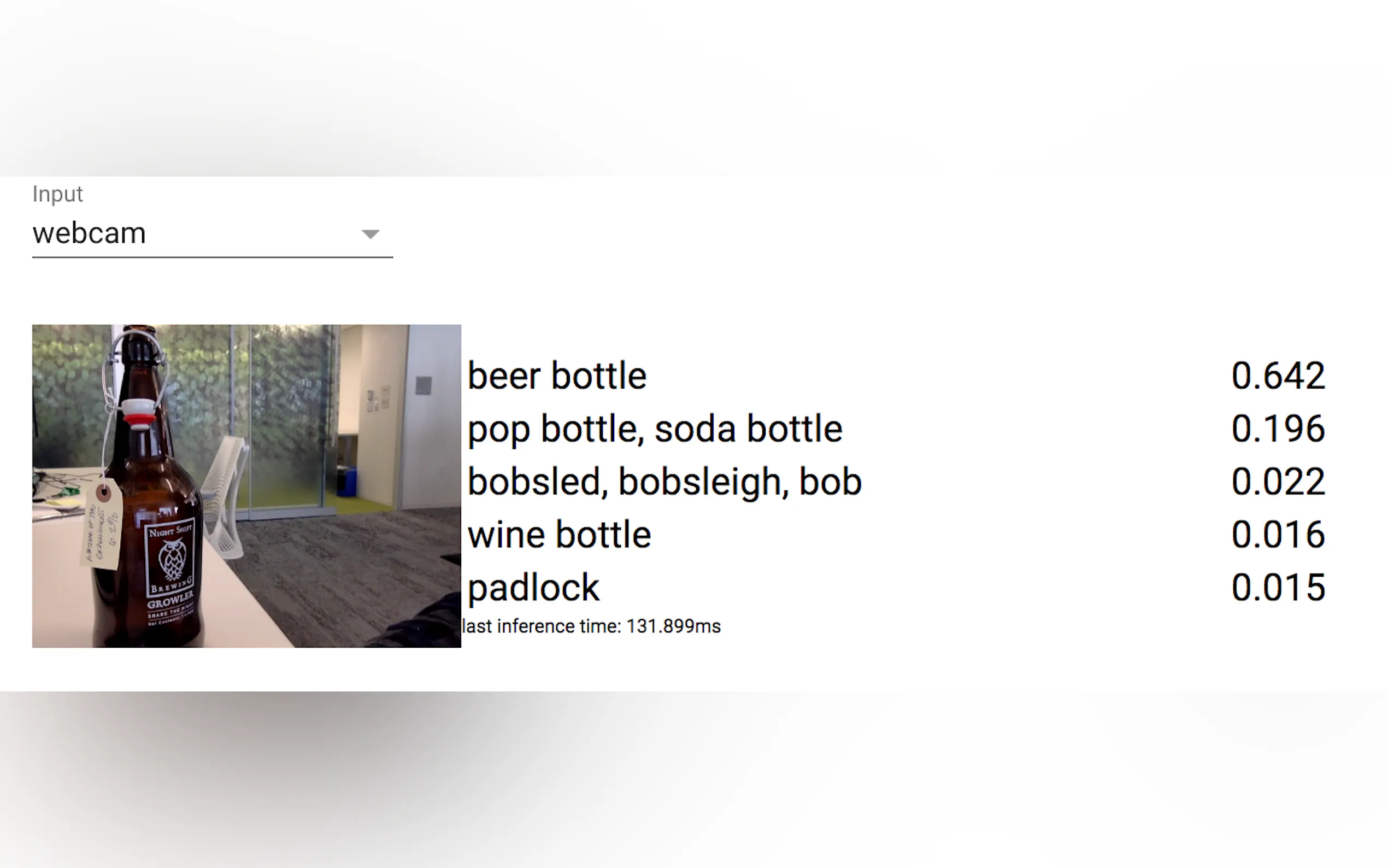 Screenshot 5 of deeplearn.js