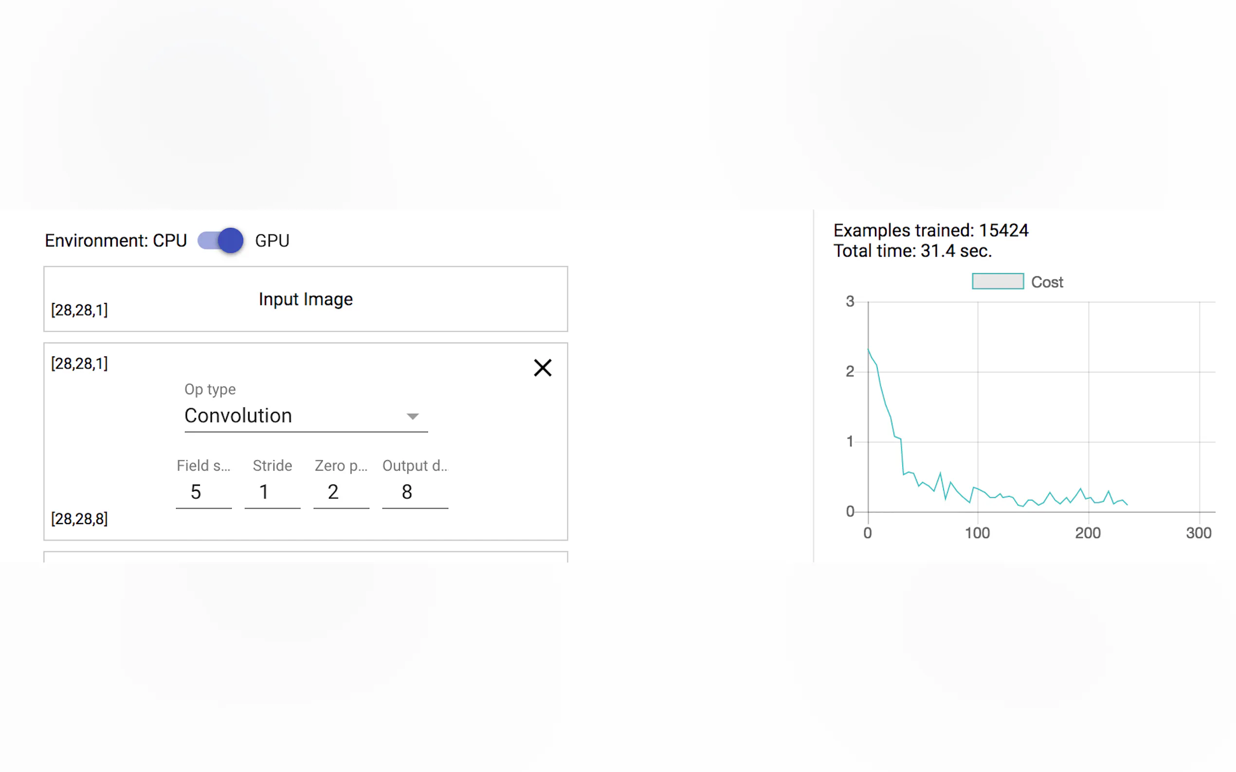 Screenshot 6 of deeplearn.js