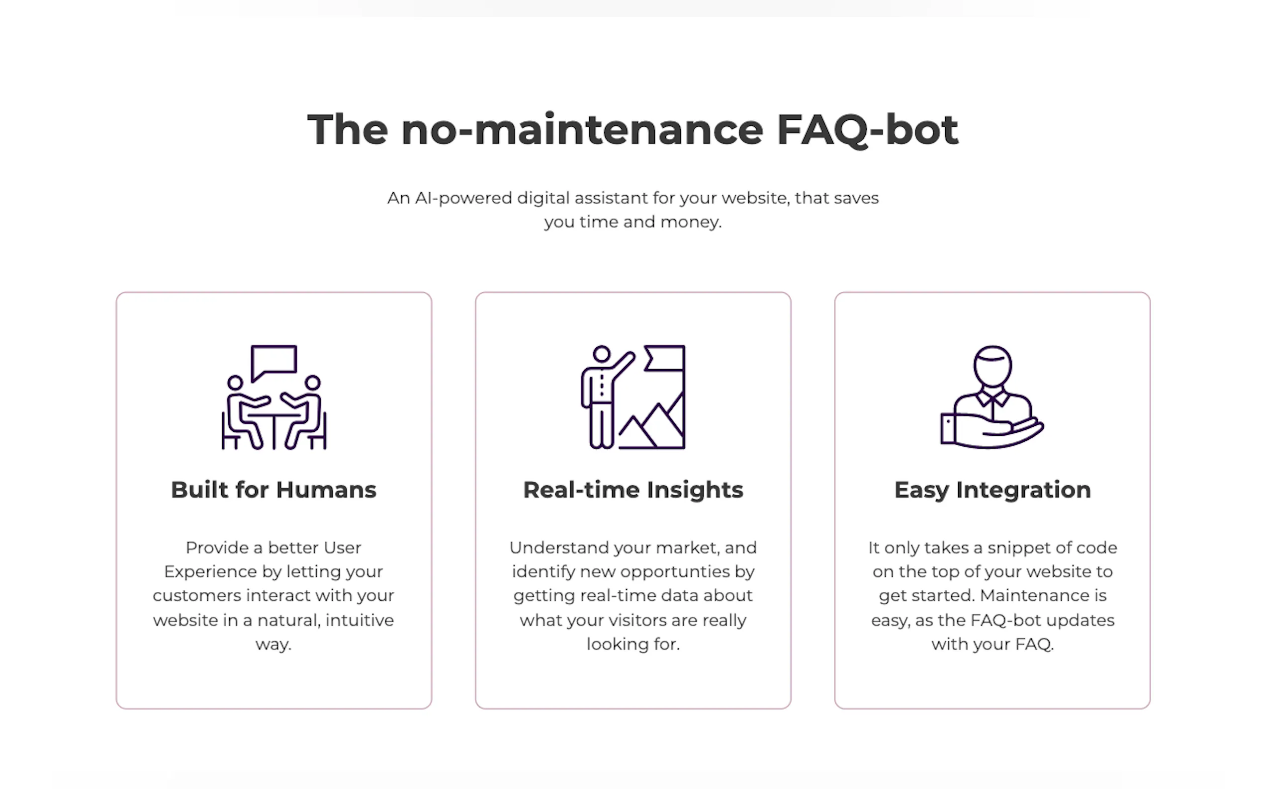 Screenshot 3 of Dialogbar FAQ Bot