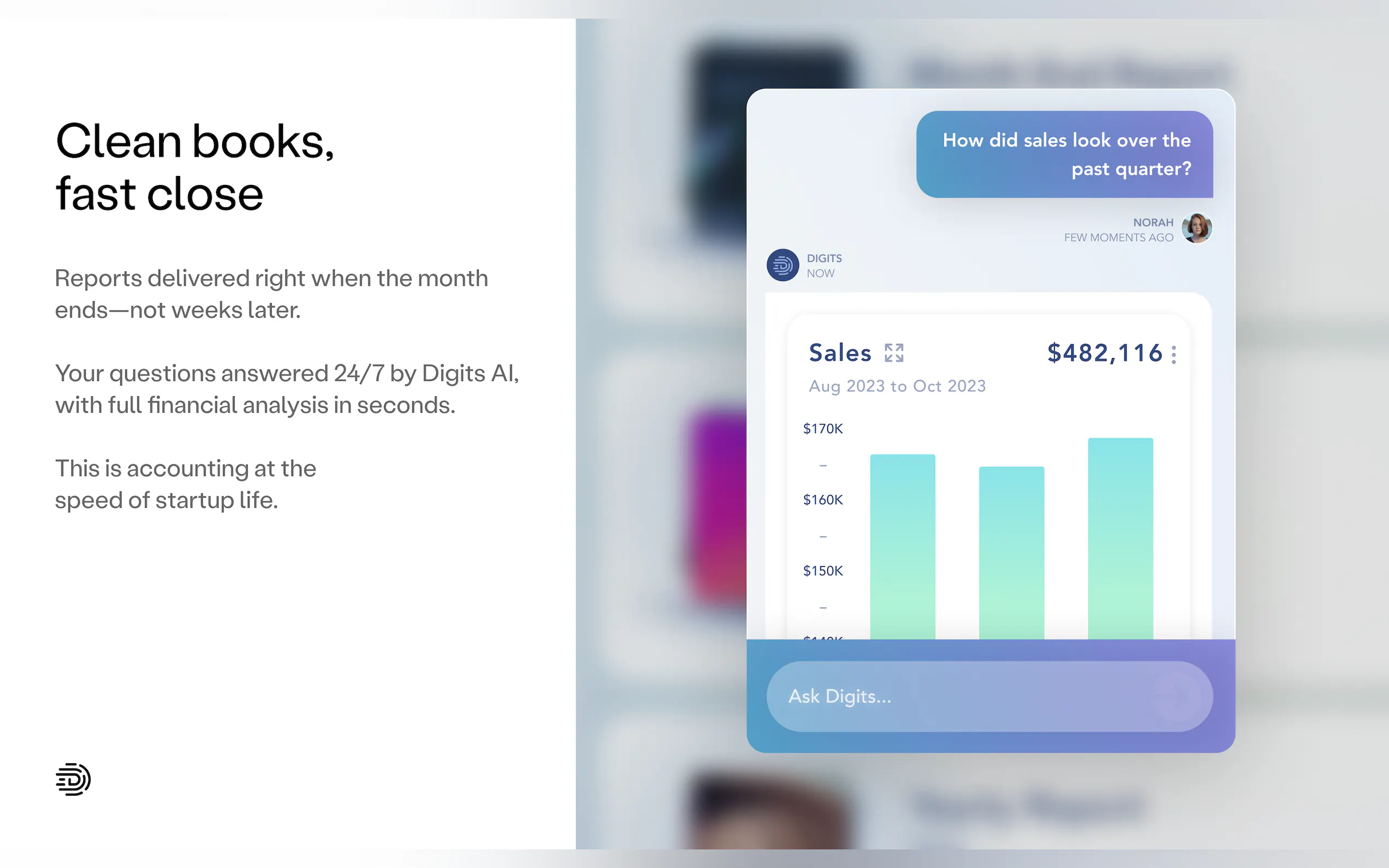 Screenshot 3 of Digits — Accounting, reimagined.