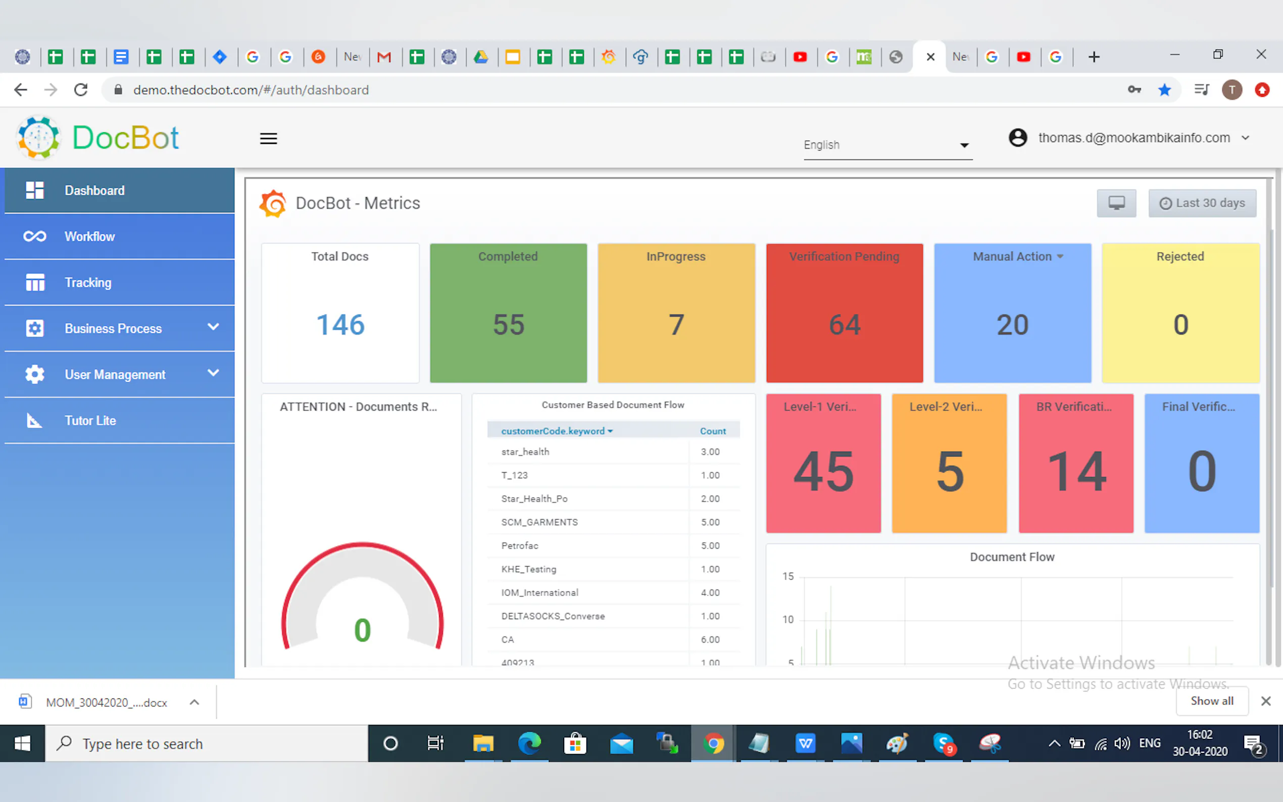 Screenshot 2 of DOCBOT-Intelligent Document Automation