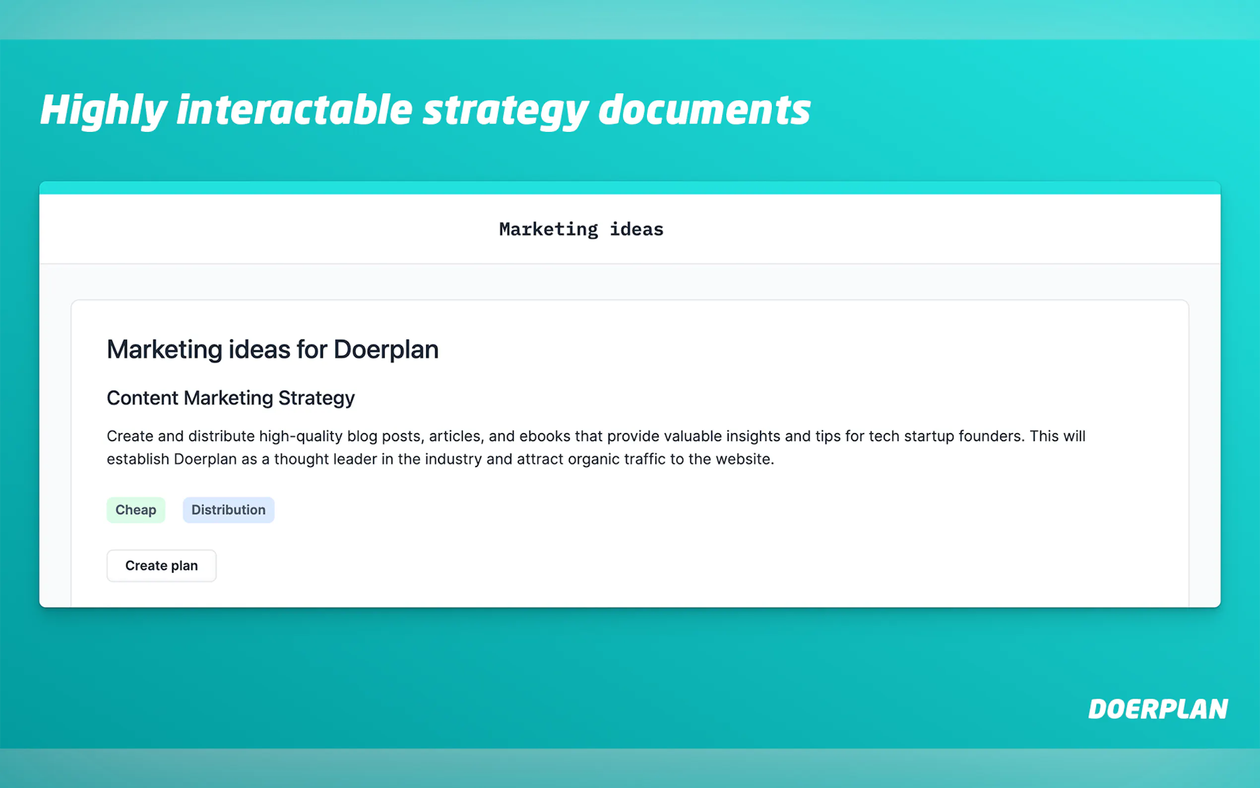 Screenshot 4 of Doerplan: Automated marketing strategies