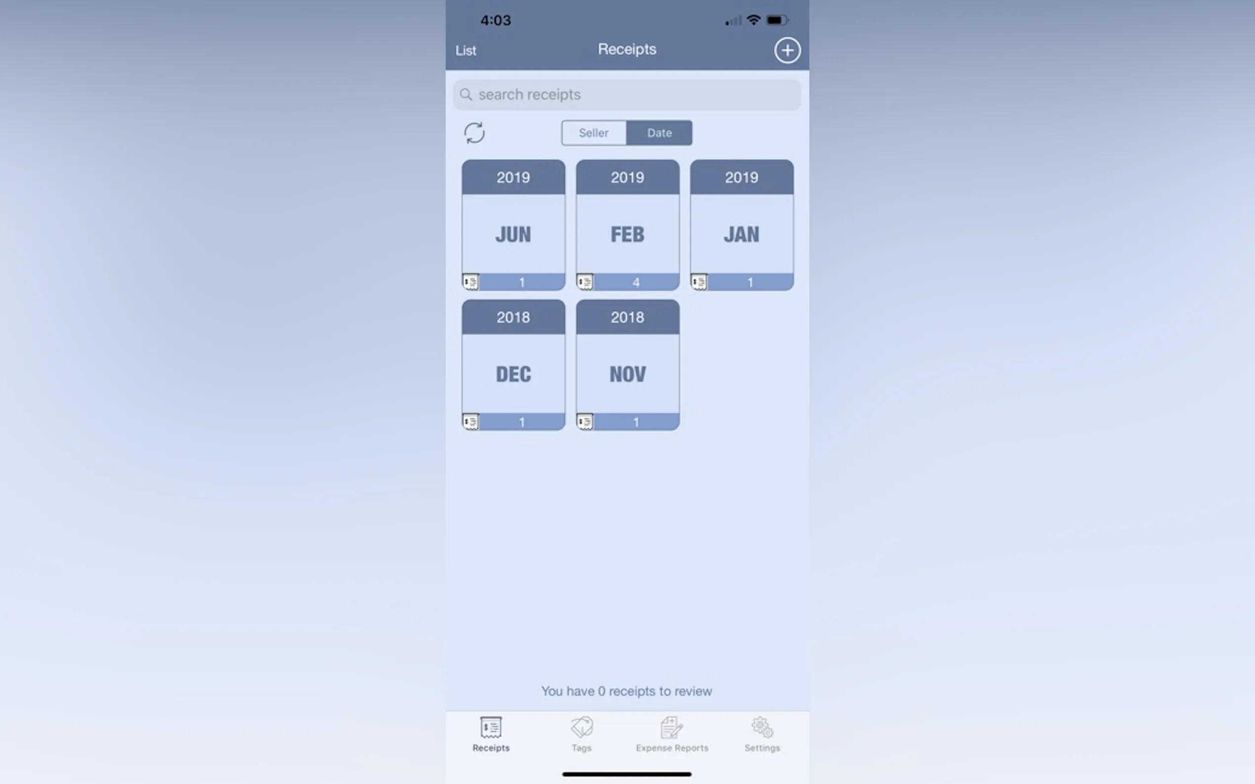 Screenshot 5 of Dolphyn Receipt Manager
