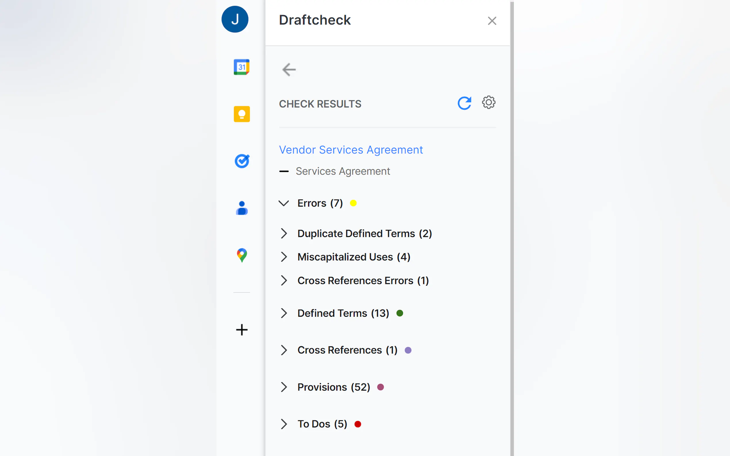 Screenshot 2 of DraftCheck