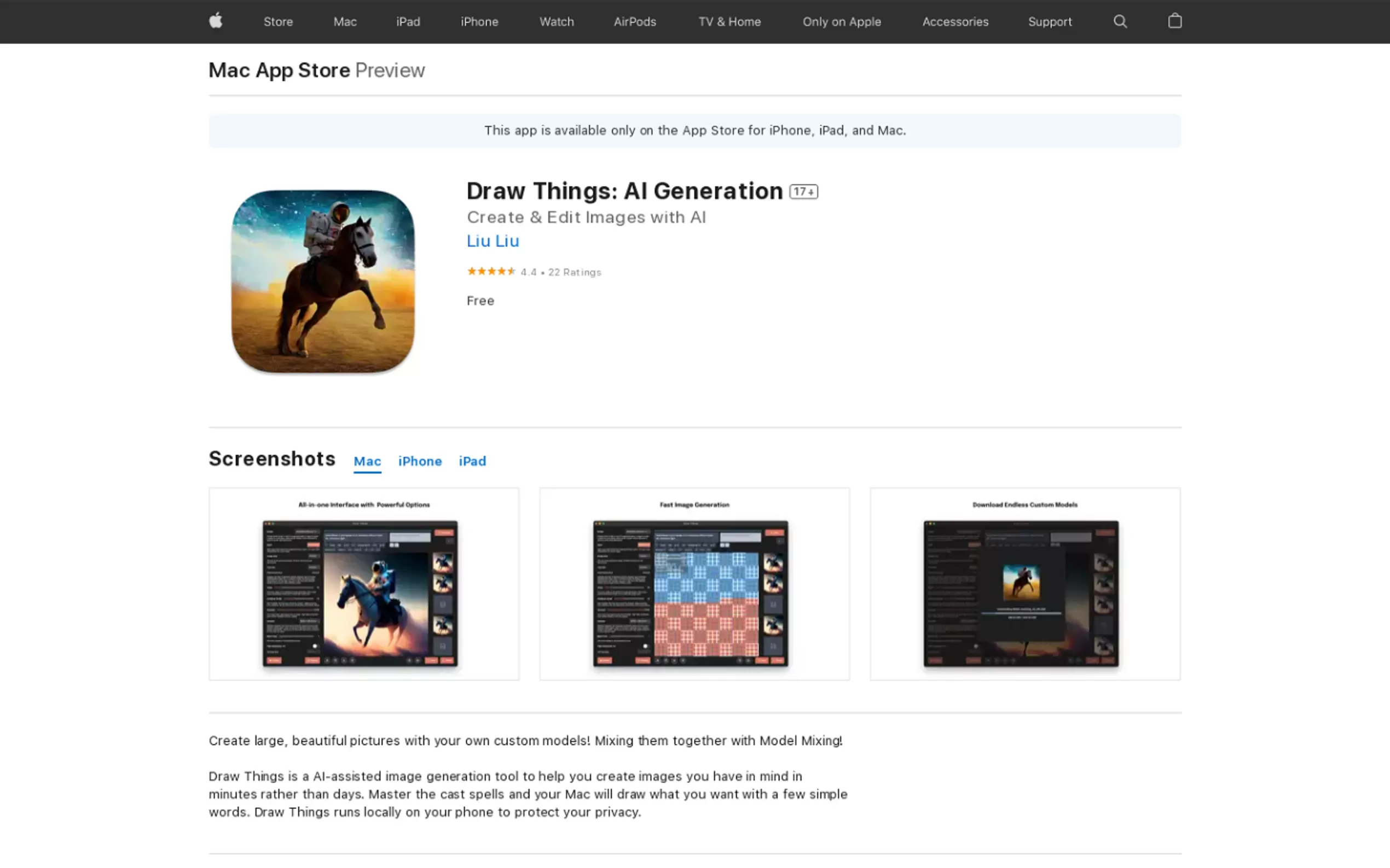 Draw Things: AI Generation