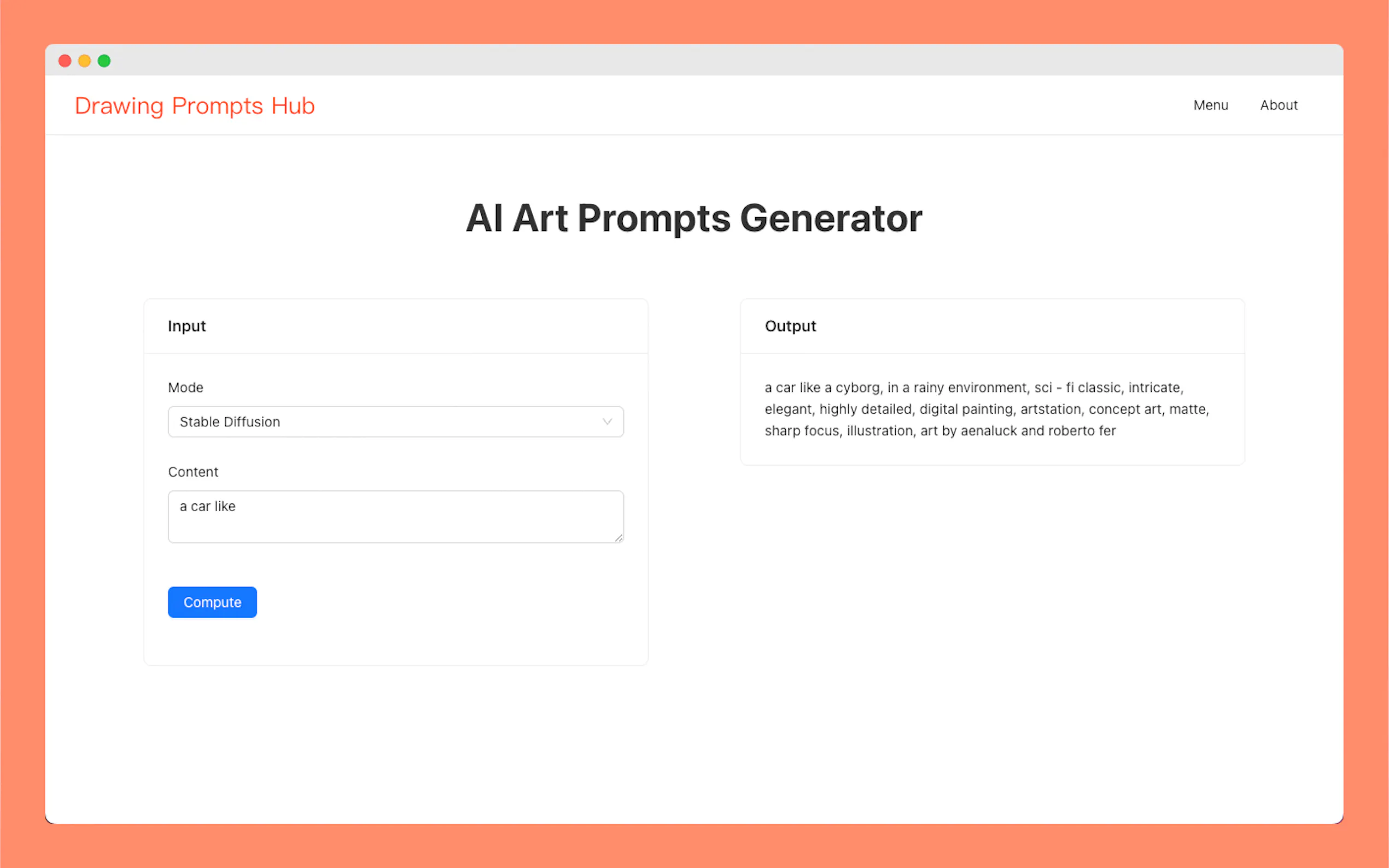 Screenshot 3 of Drawing Prompts Hub