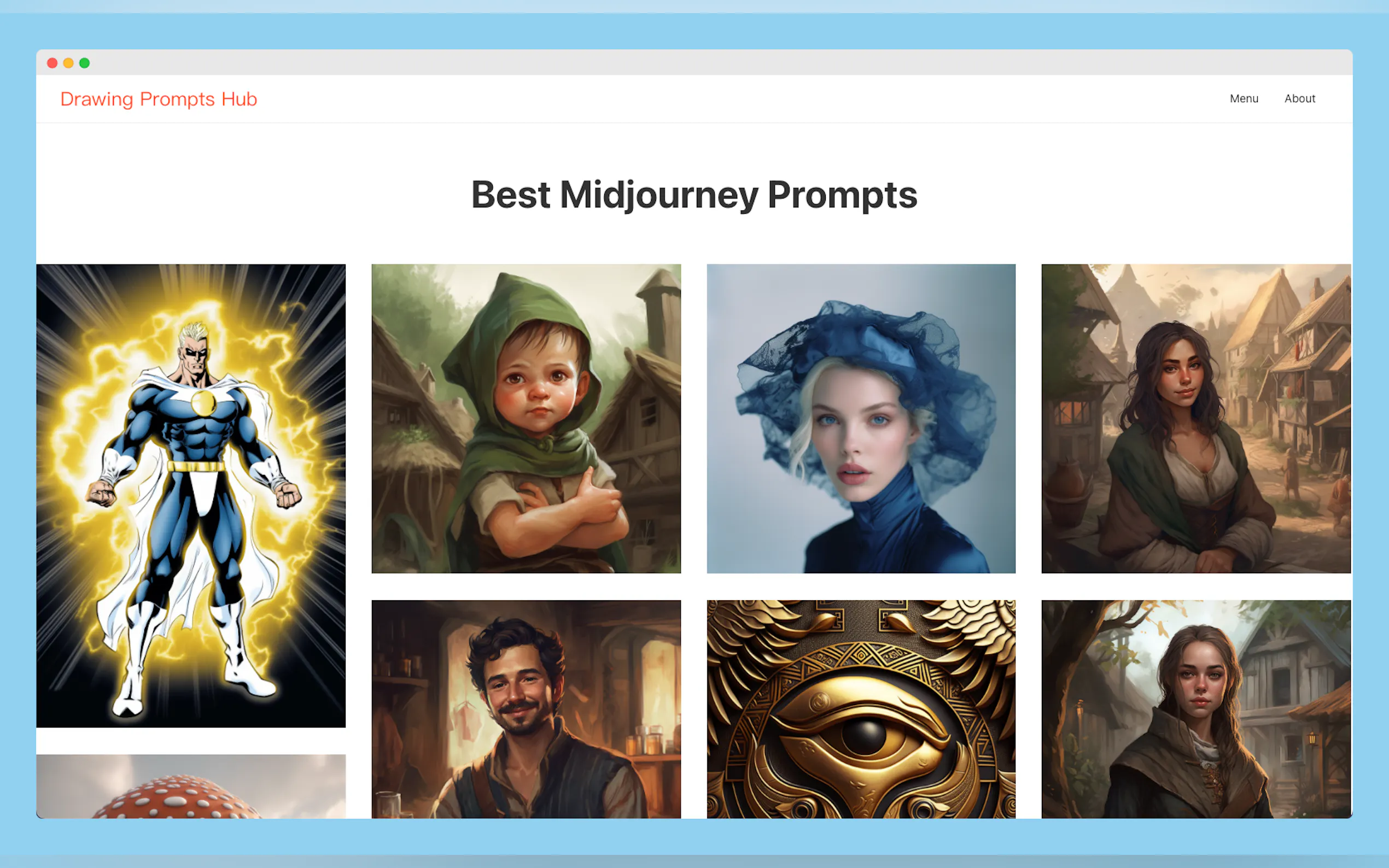 Screenshot 5 of Drawing Prompts Hub