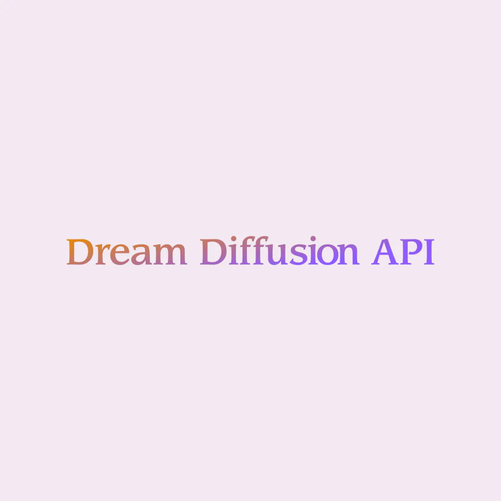 Logo of Dream Diffusion API