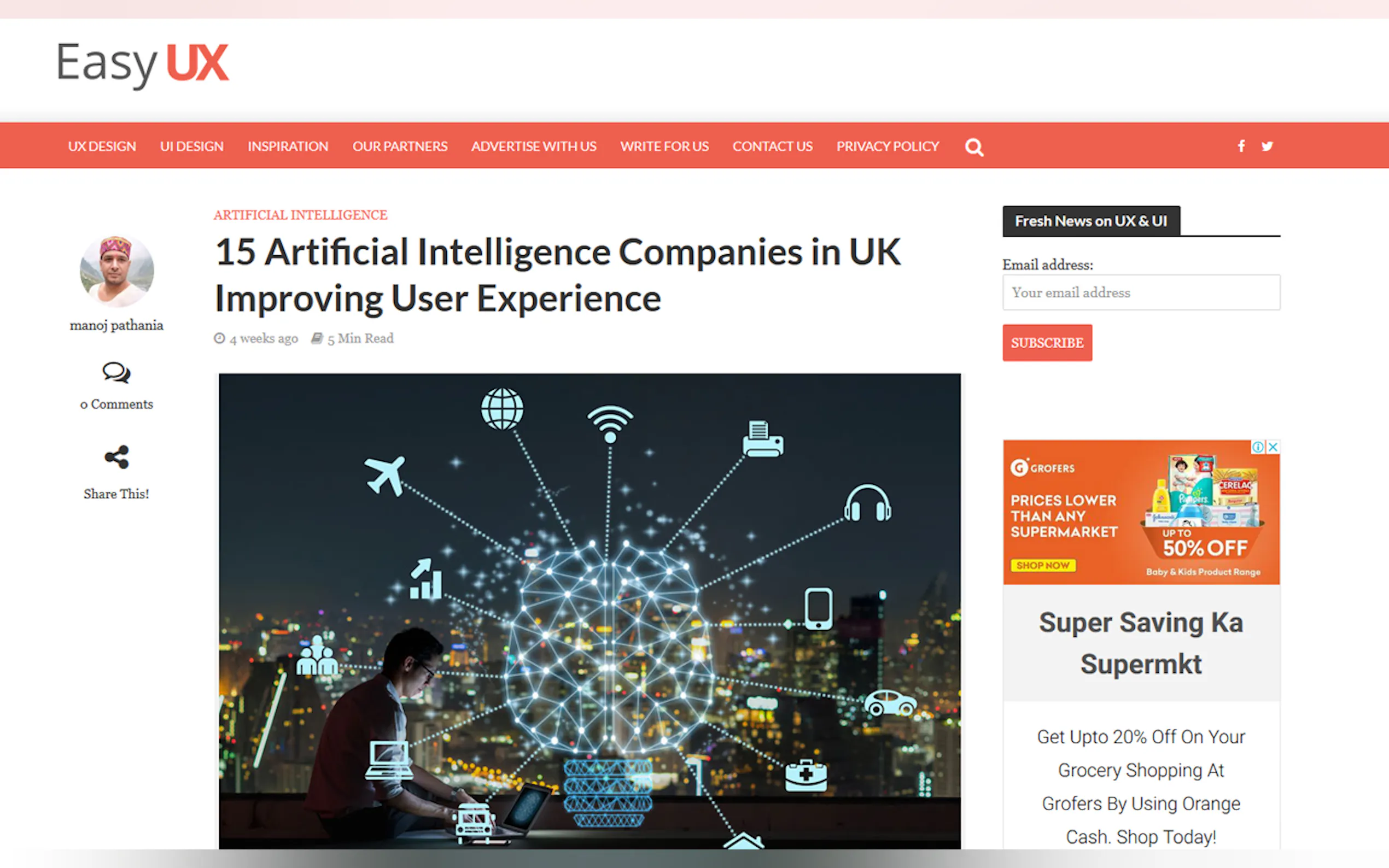 Screenshot 2 of Easy UX