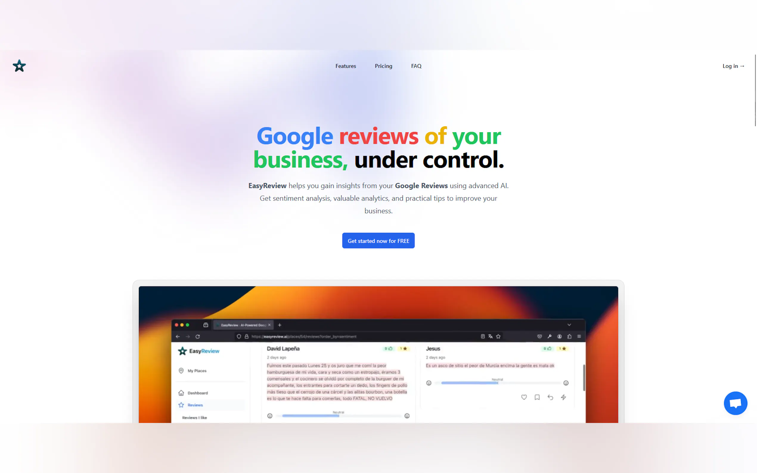 Screenshot 2 of EasyReview
