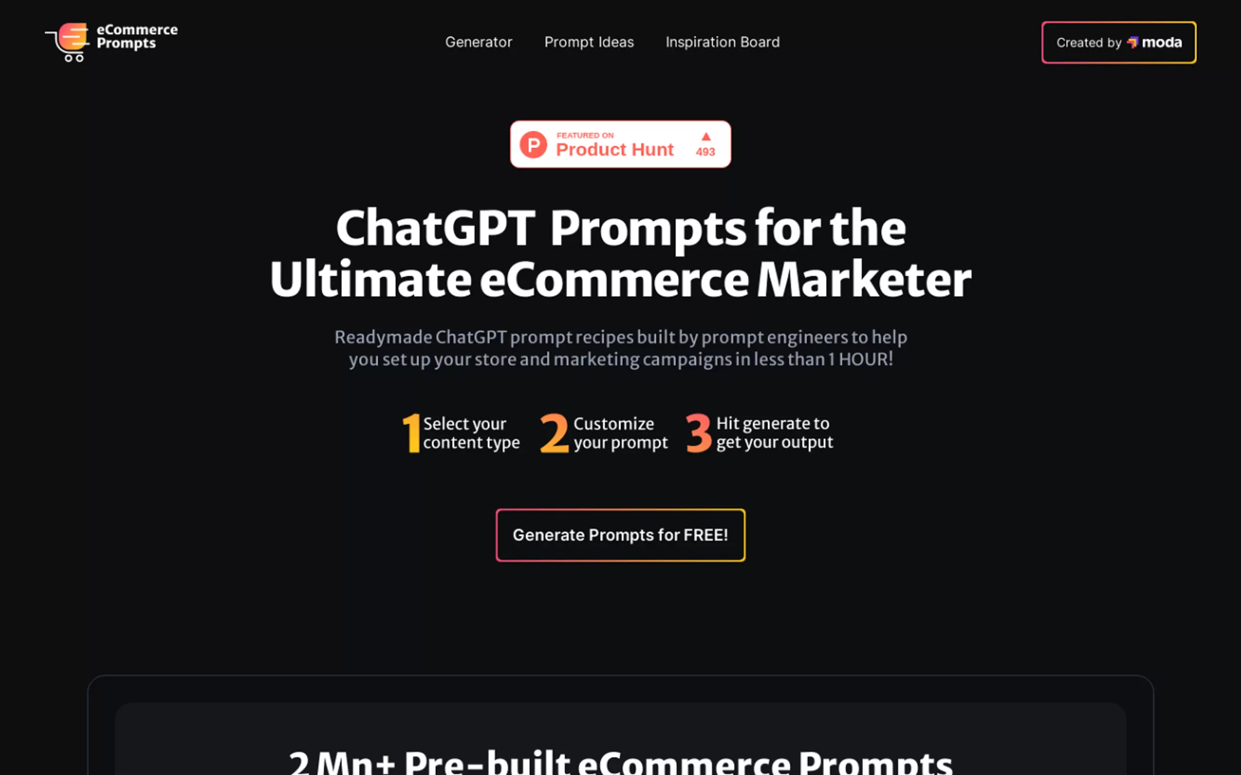 eCommerce ChatGPT Prompts