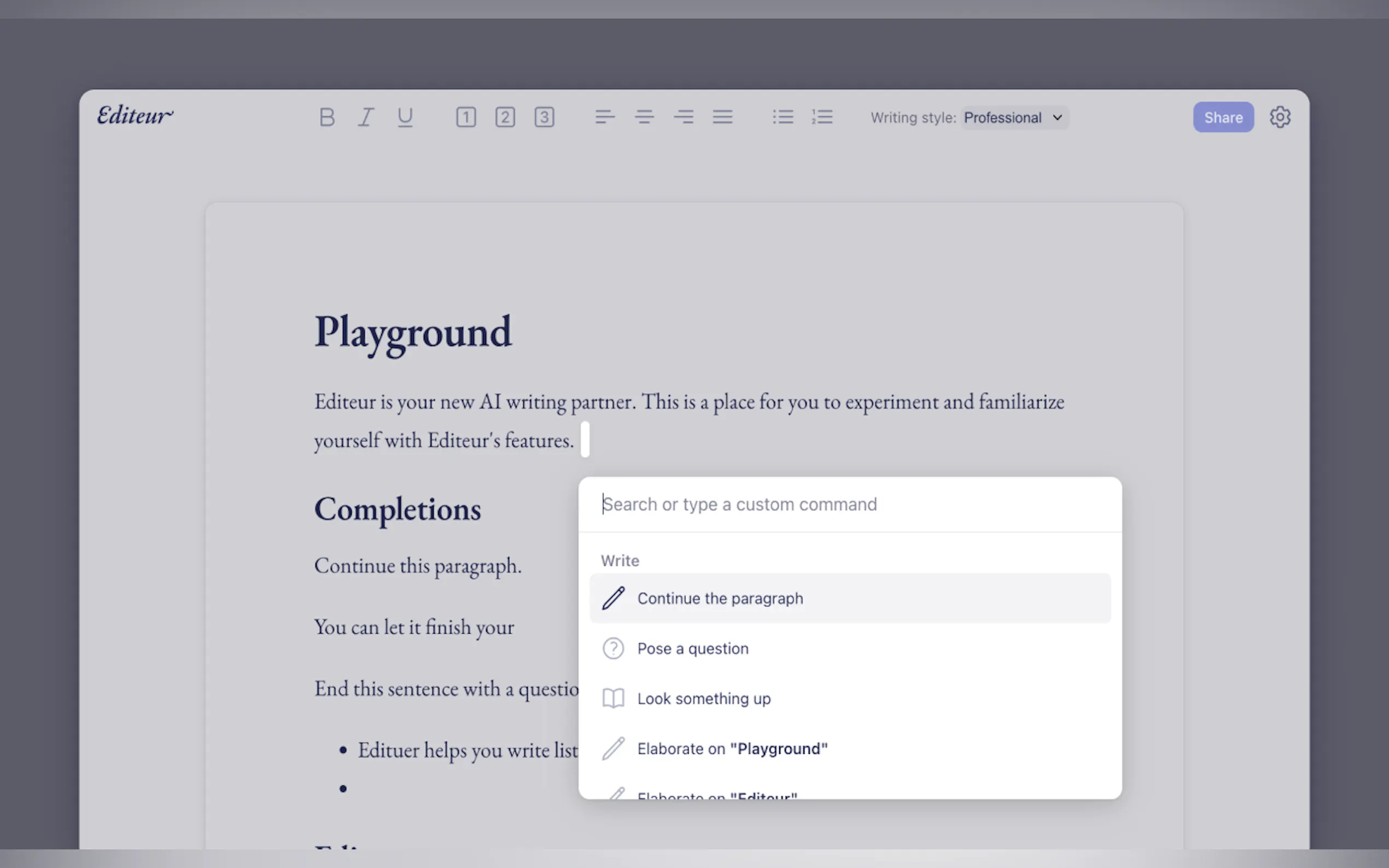 Screenshot 5 of Editeur.ai