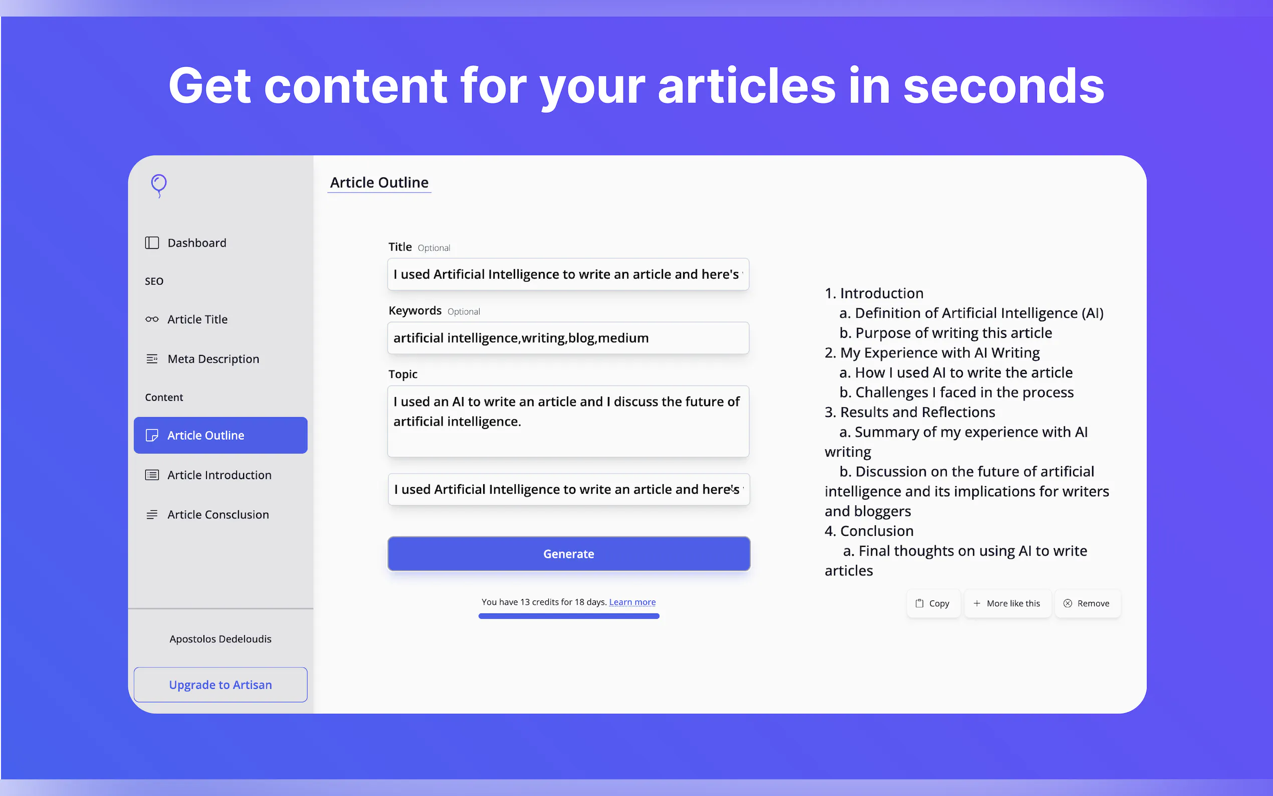Screenshot 2 of Enwrite Beta