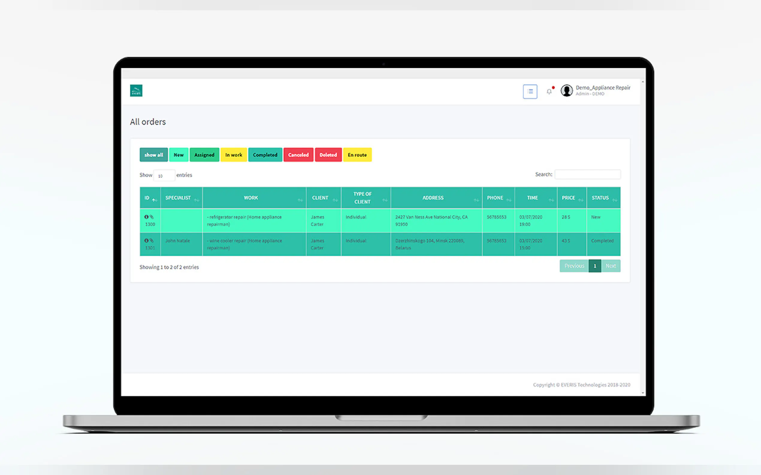 Screenshot 3 of EVERIS