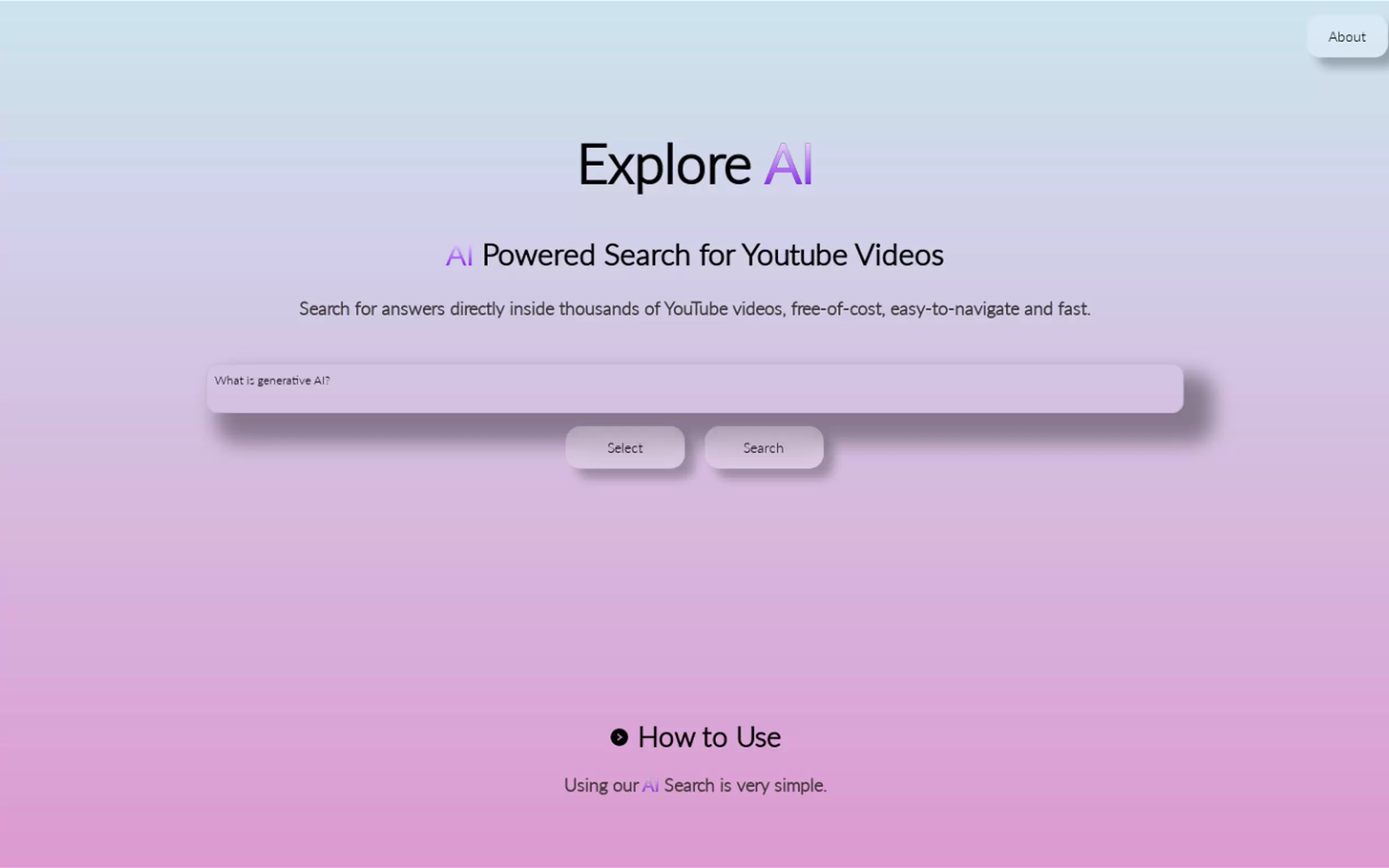 Explore AI