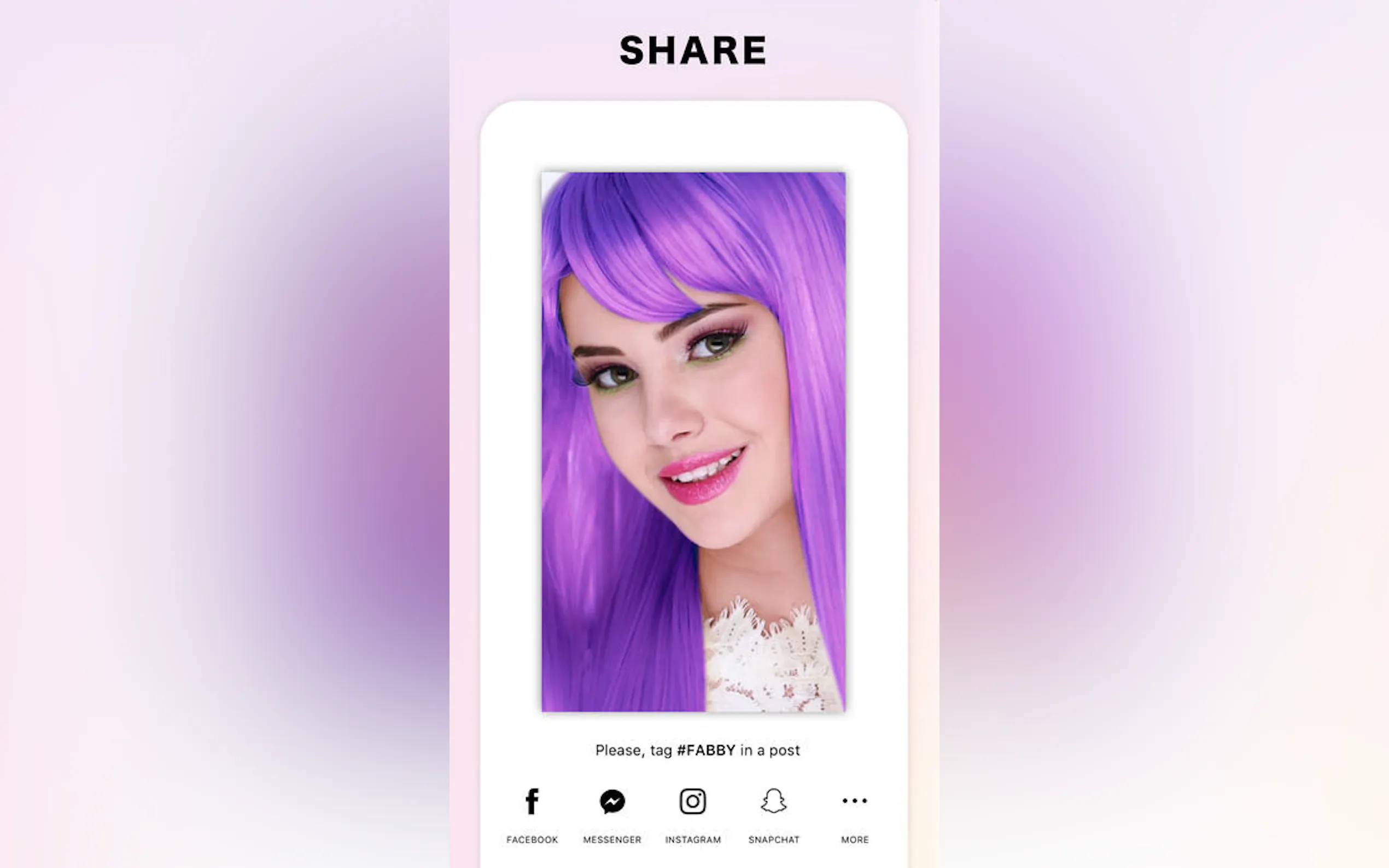 Screenshot 2 of Fabby Hair