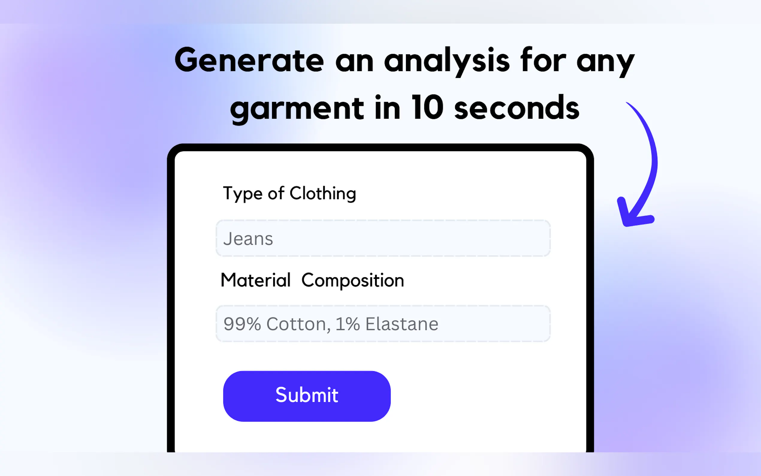 Screenshot 2 of Fabric Content Analyzer