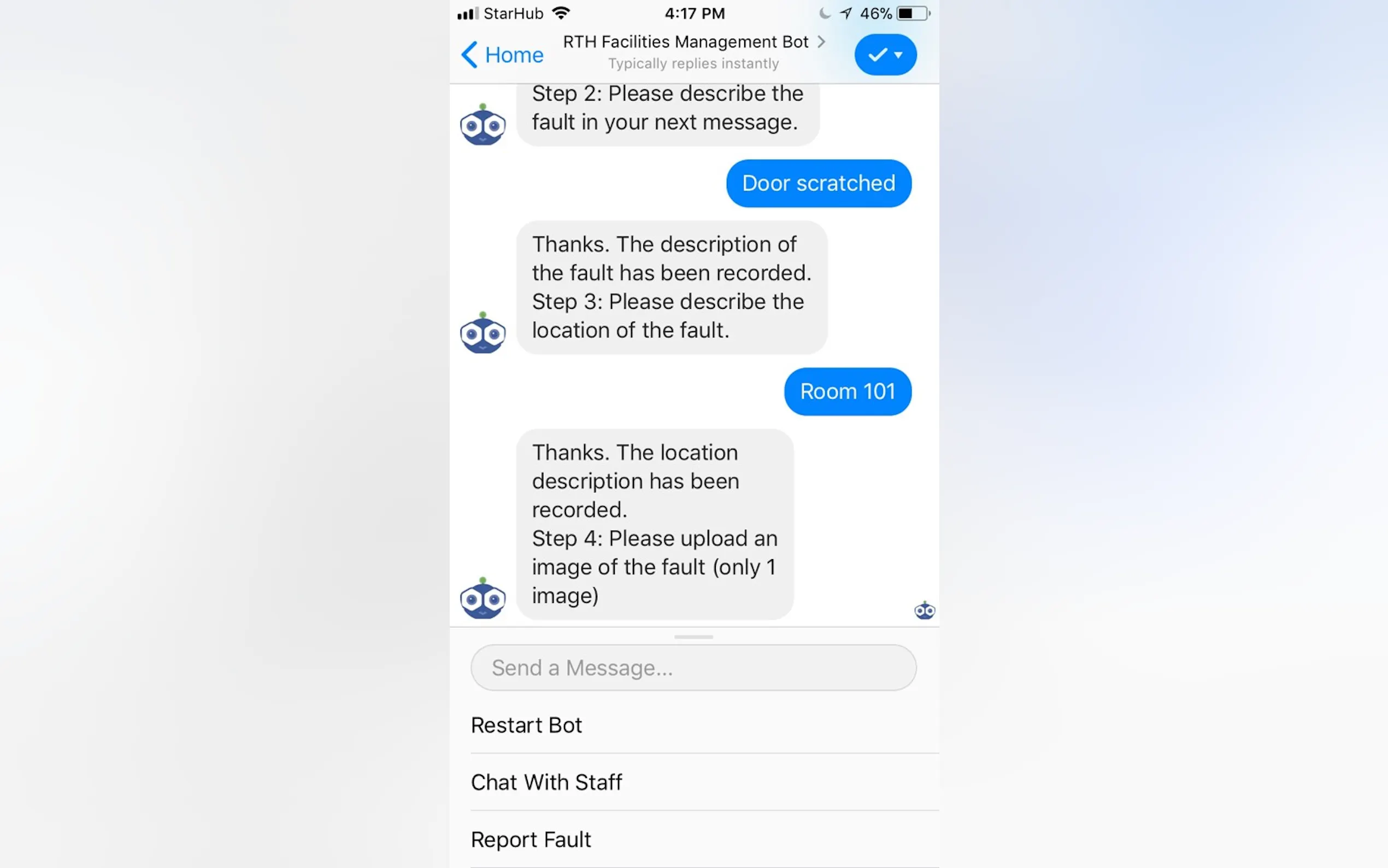 Screenshot 7 of FacilityBot