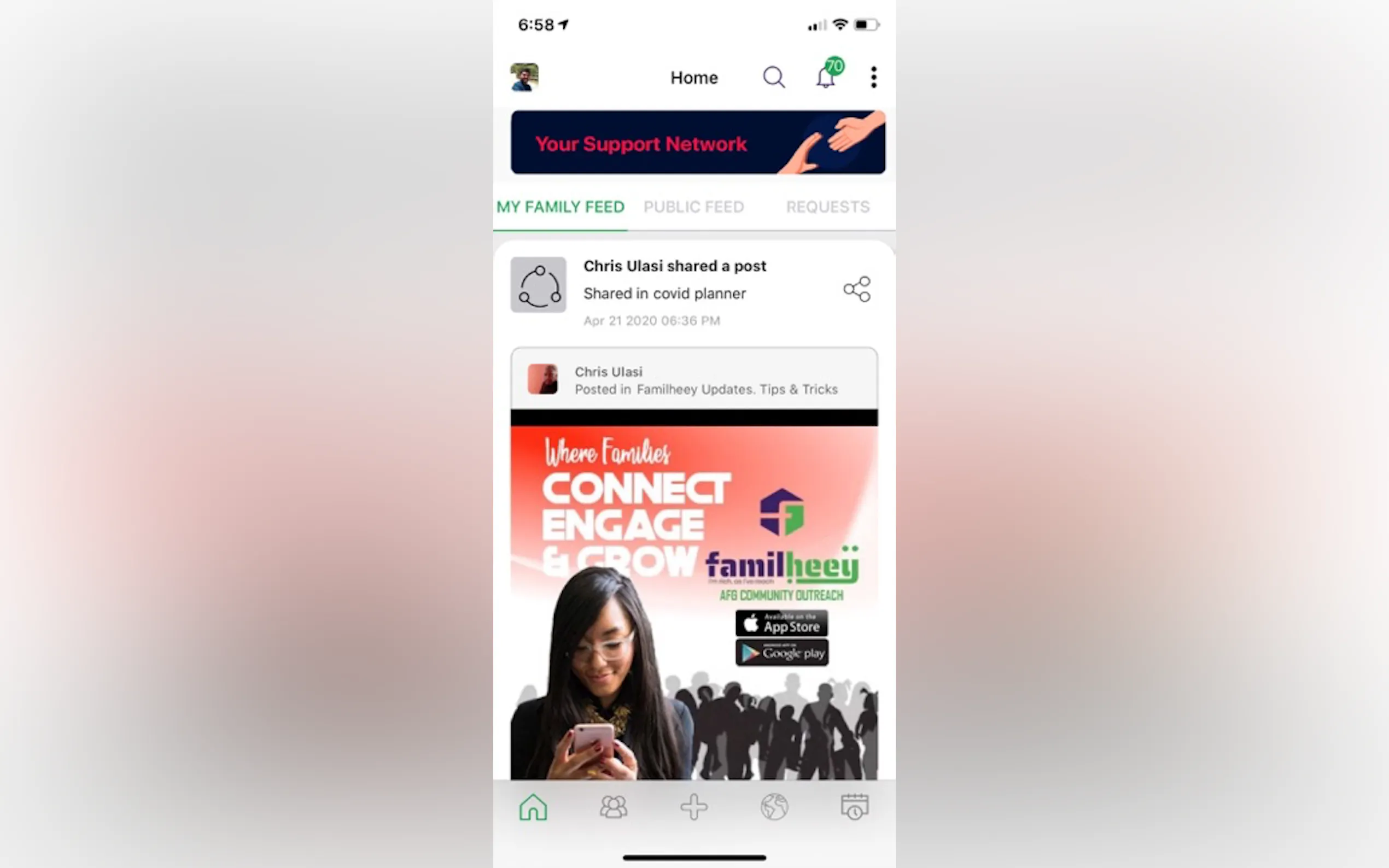 Screenshot 3 of familheey
