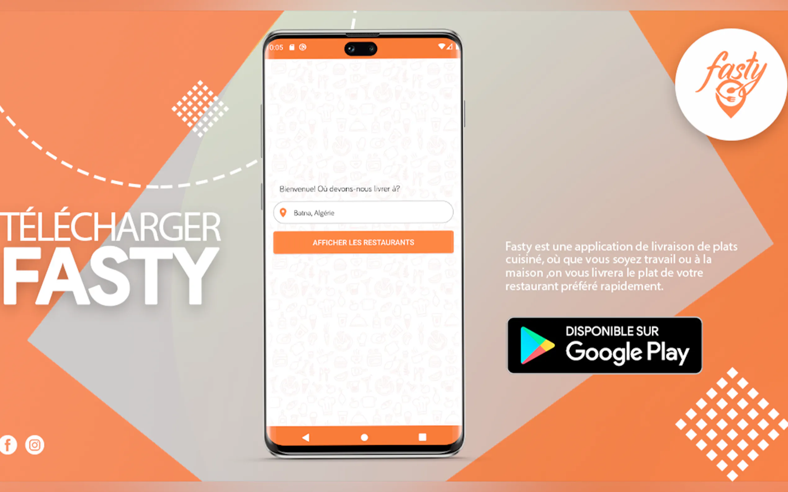 Screenshot 2 of Fasty - Food Delivery App