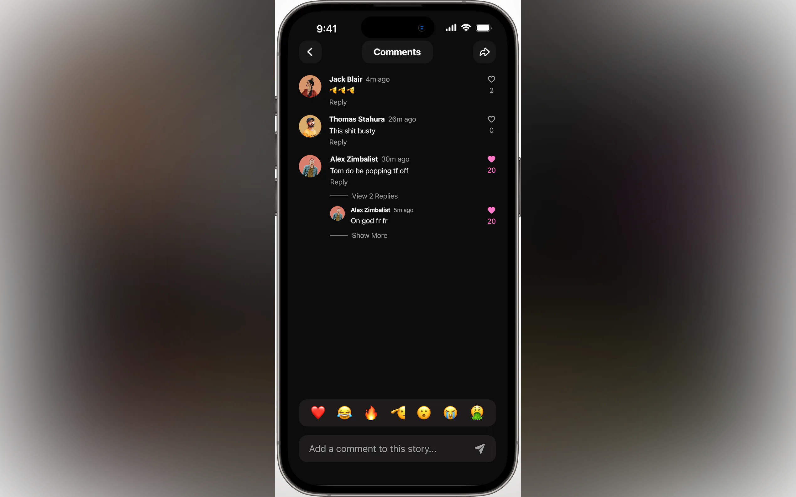 Screenshot 5 of Fiction - AI Social Media