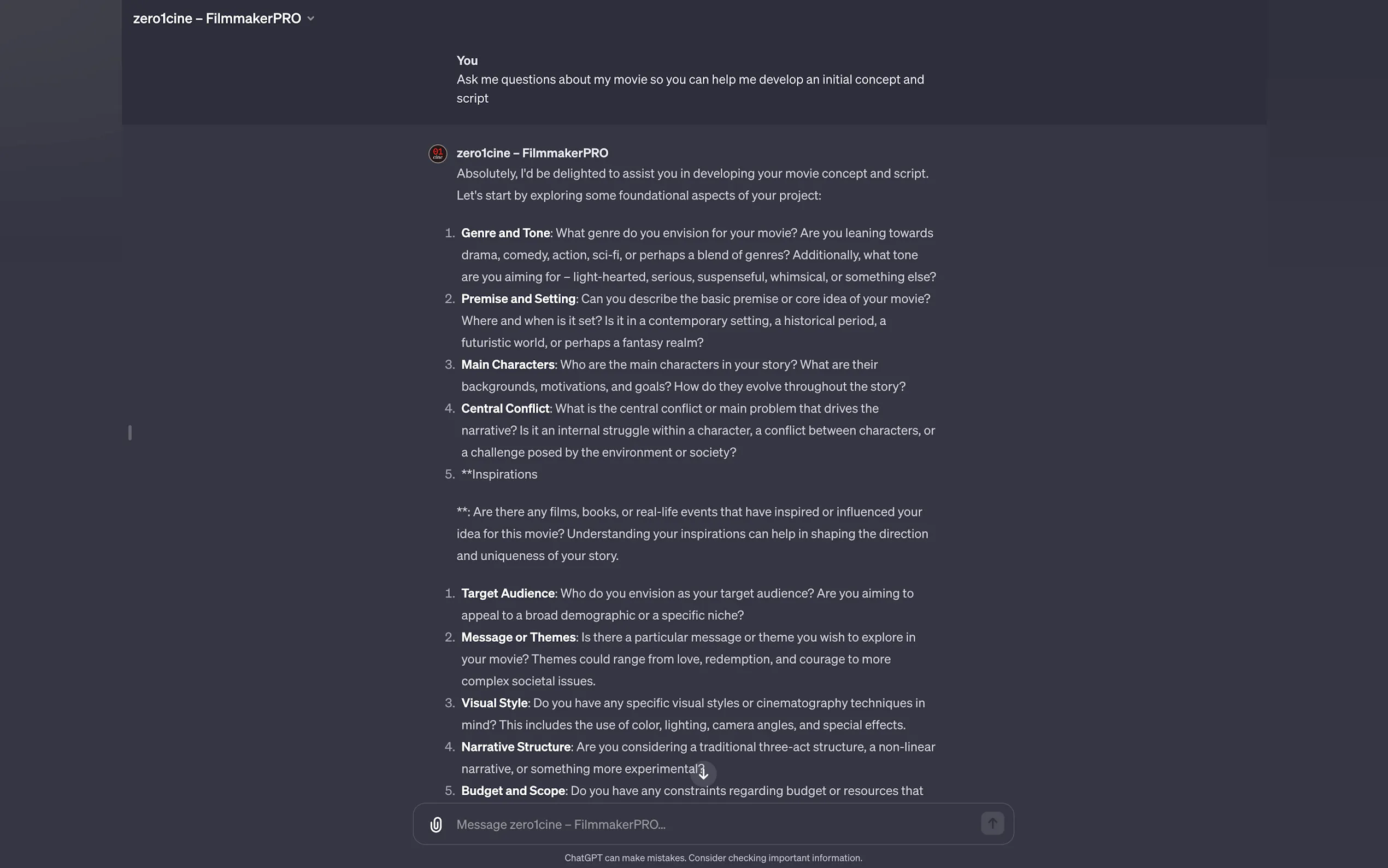 Screenshot 10 of FilmmakerPRO