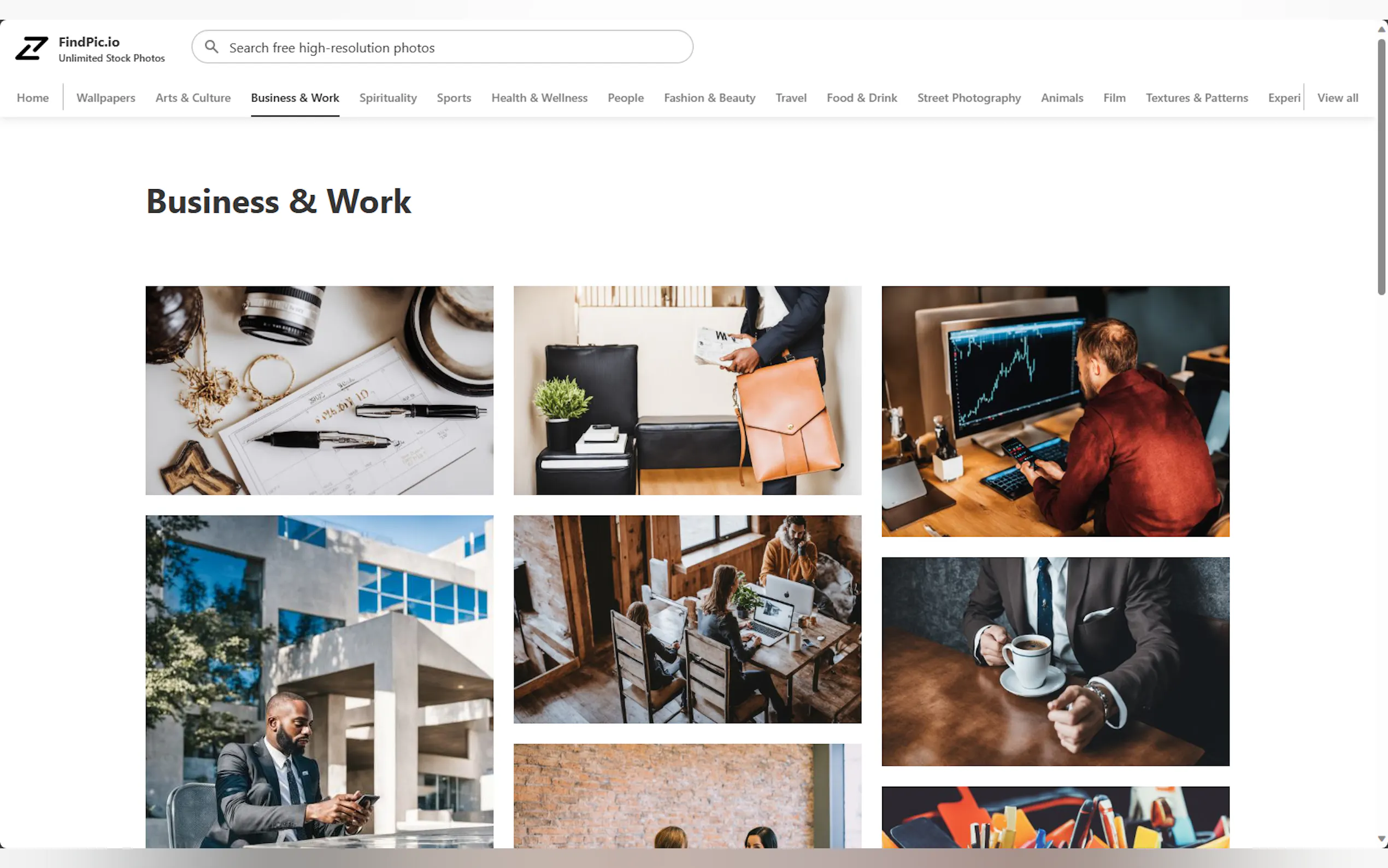 Screenshot 2 of FindPic.io - Free Beautiful Stock Photos