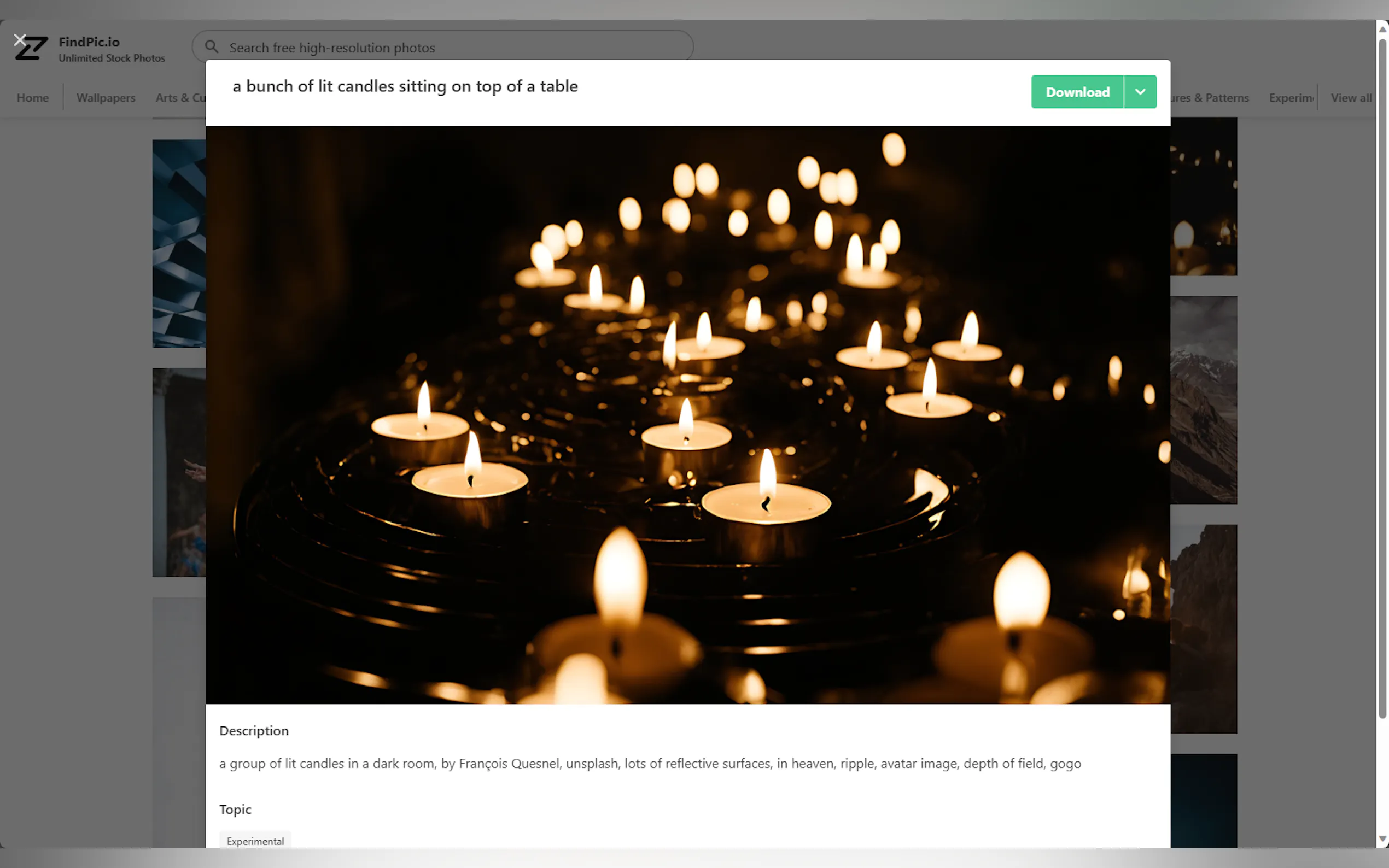 Screenshot 3 of FindPic.io - Free Beautiful Stock Photos