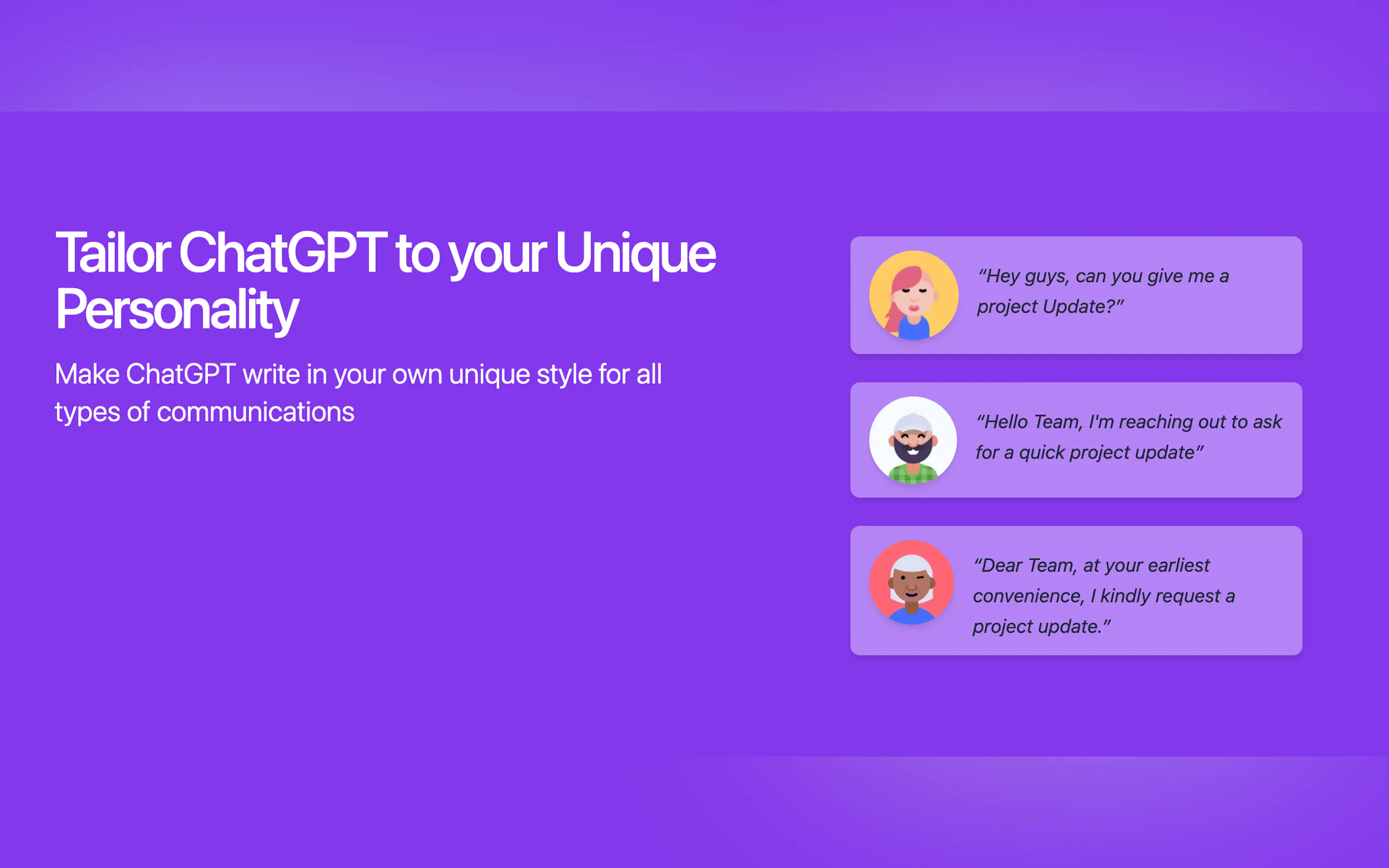 Screenshot 2 of FindYourChat.AI