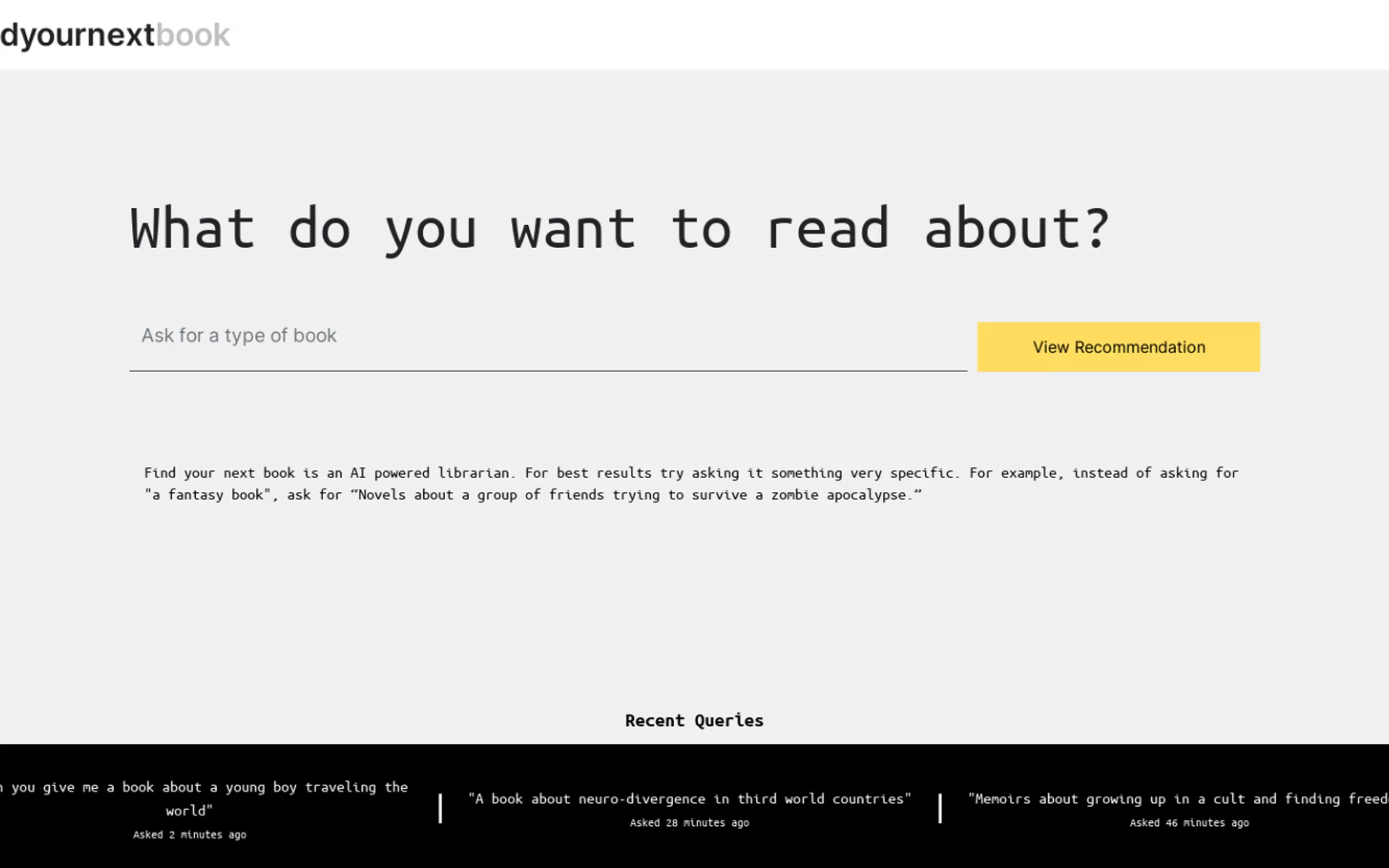 Findyournextbook
