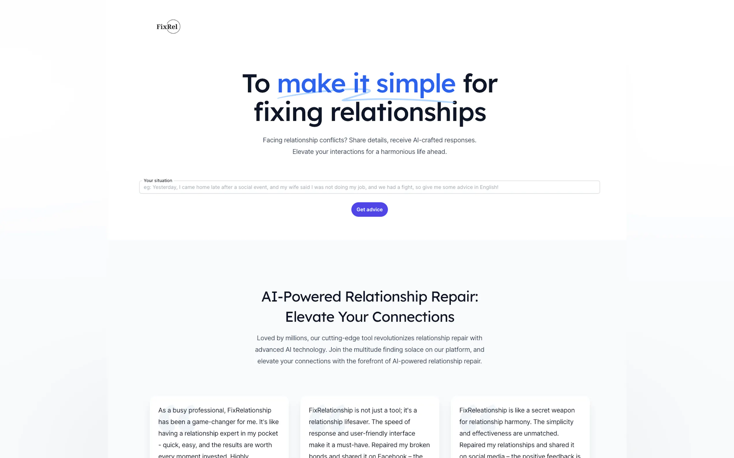Screenshot 3 of fix-relationship