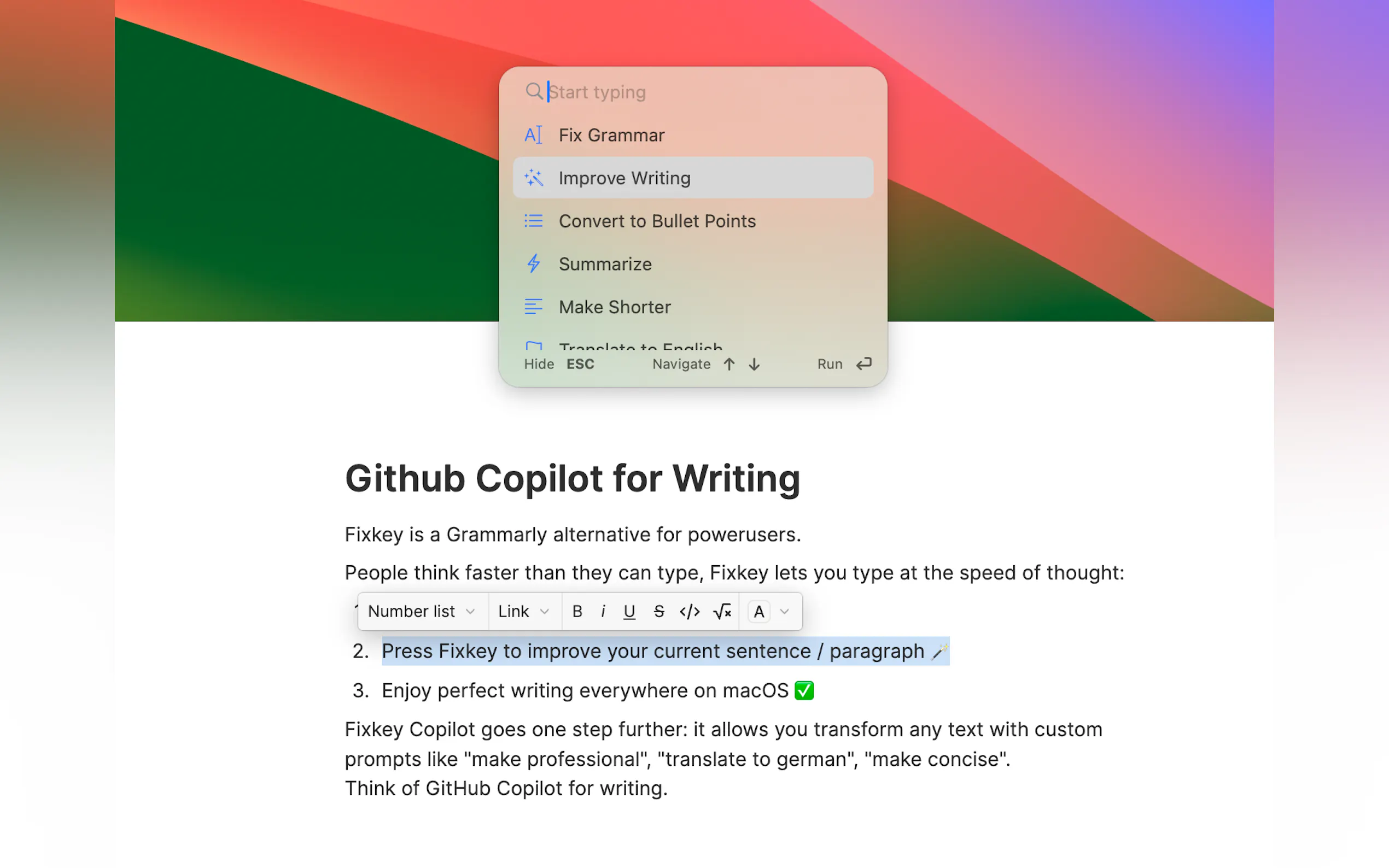 Screenshot 3 of Fixkey