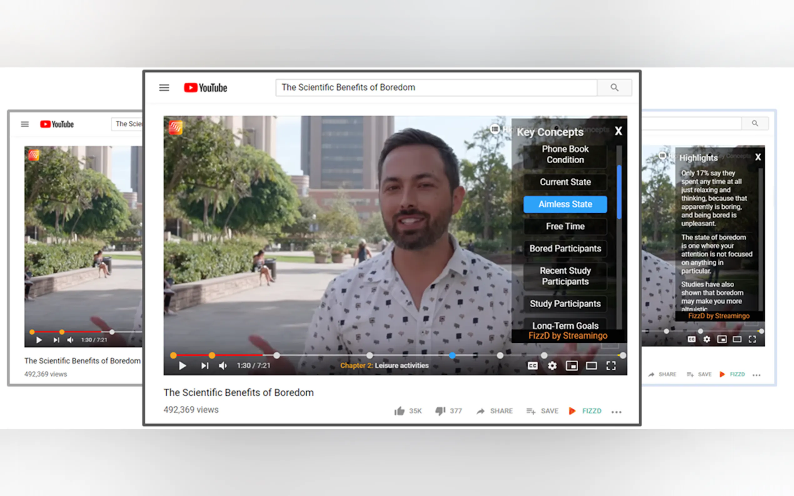 Screenshot 3 of Fizzd,Youtube video summarizer & indexer