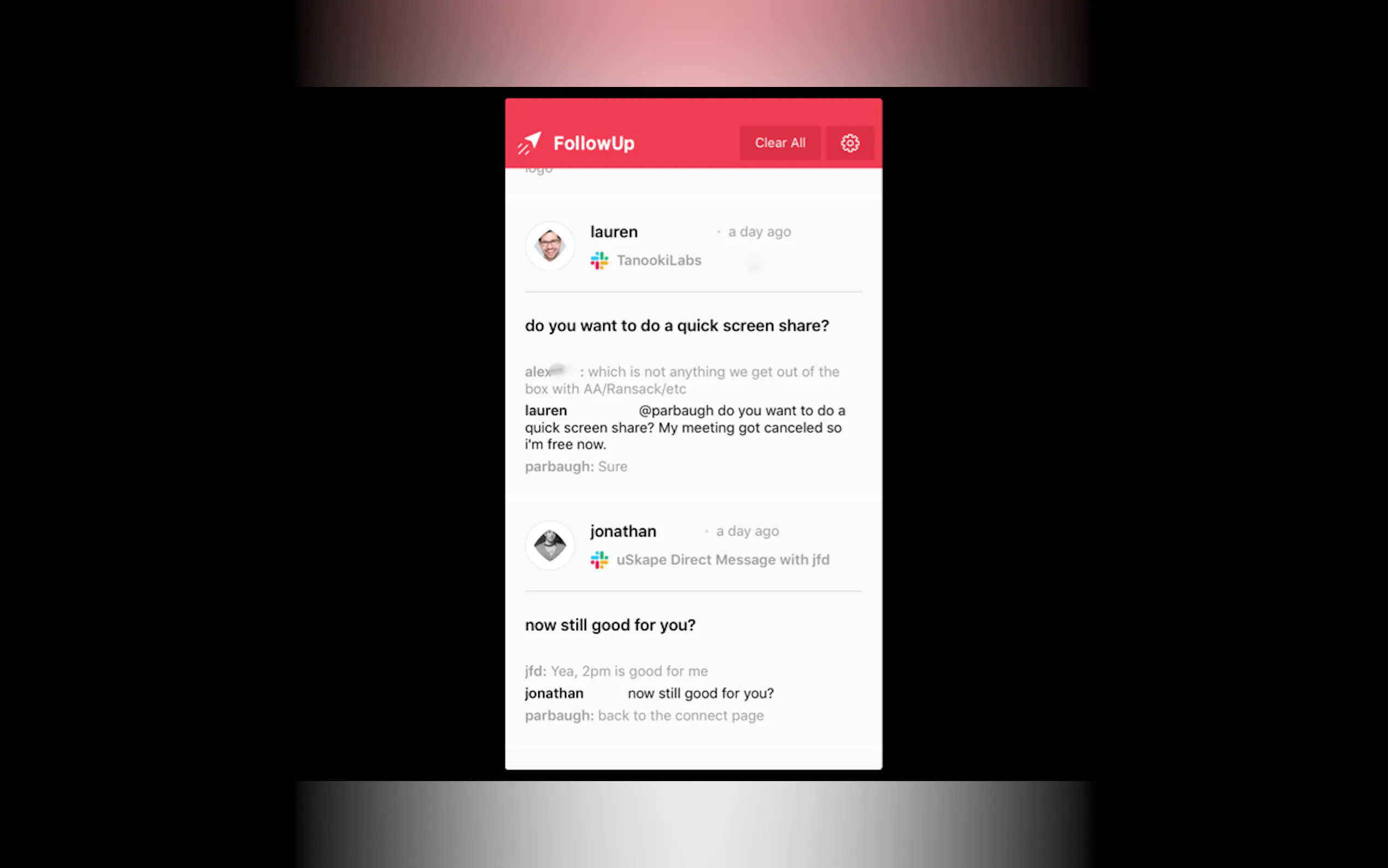 FollowUp by Loop
