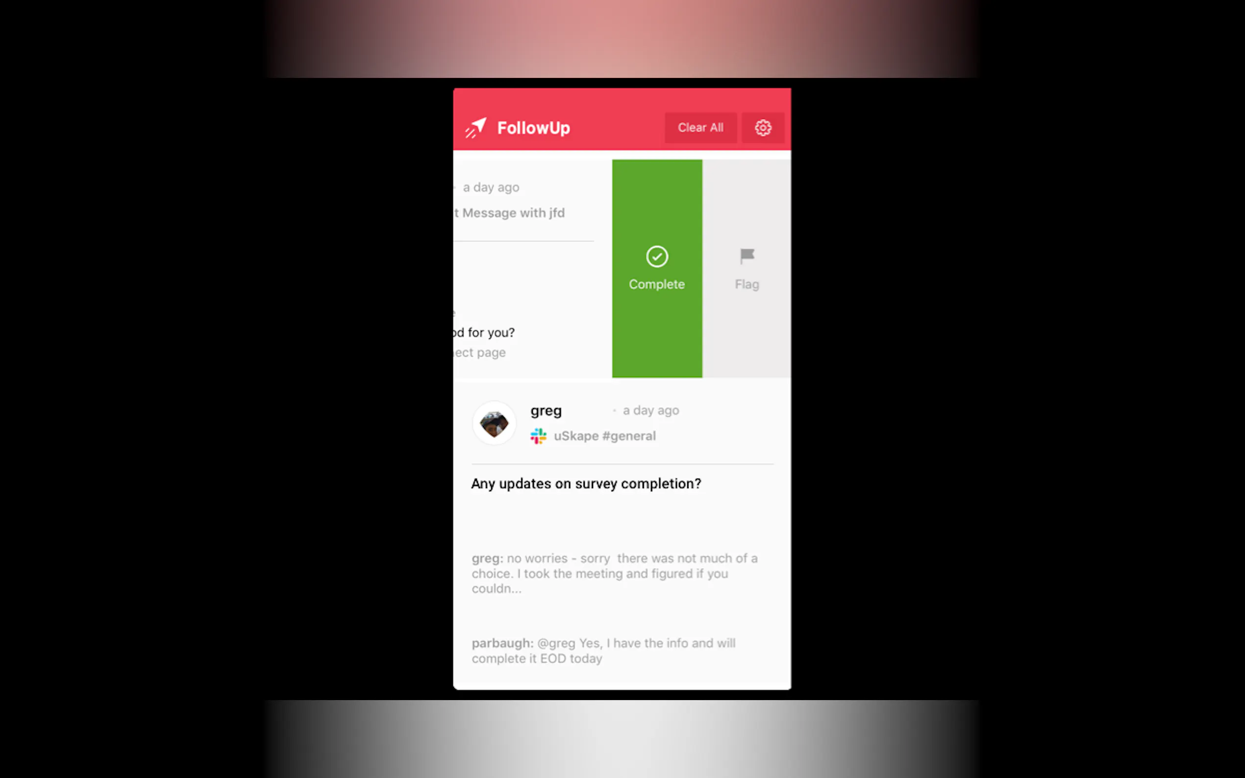 Screenshot 2 of FollowUp by Loop