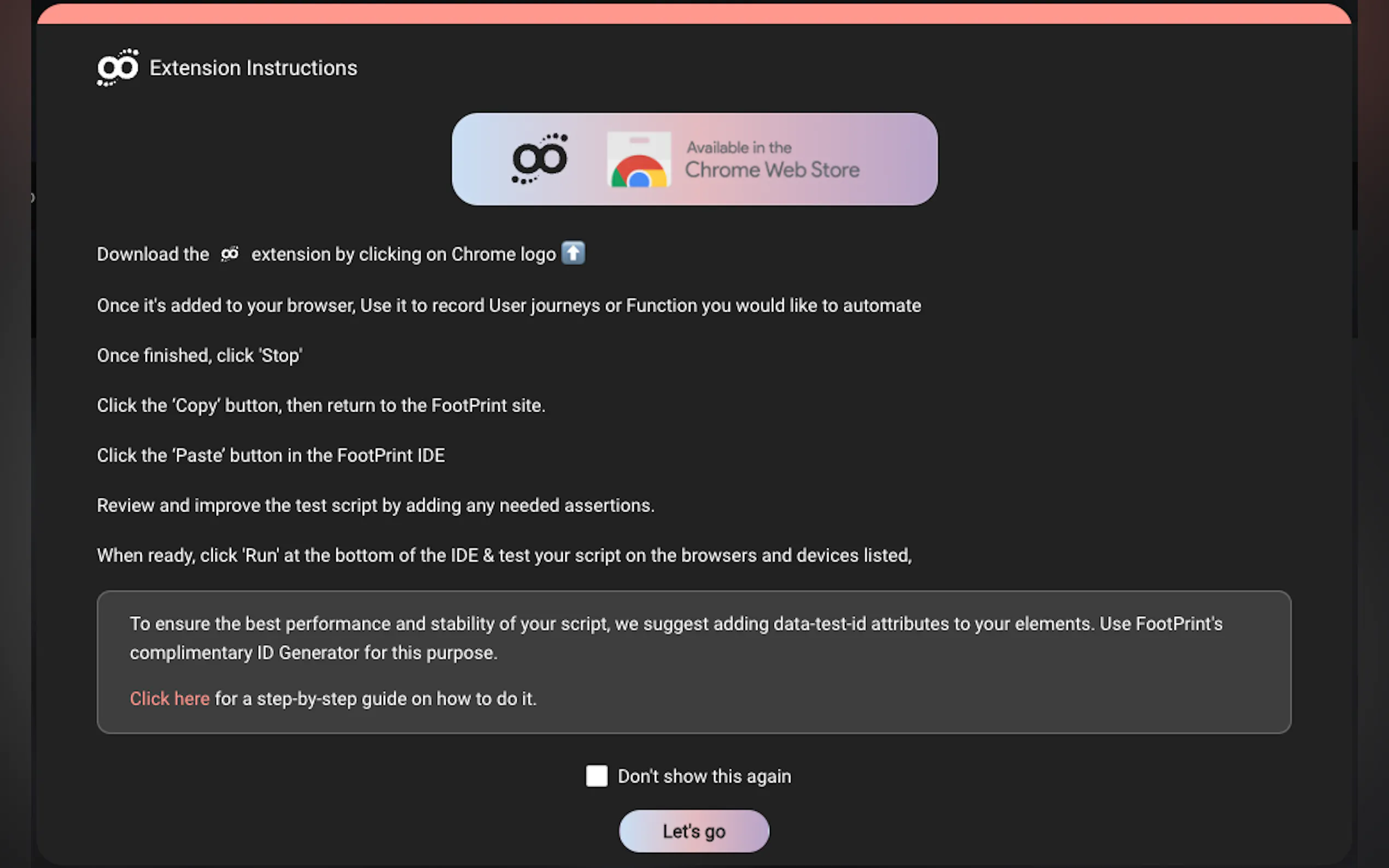 Screenshot 6 of footPrint