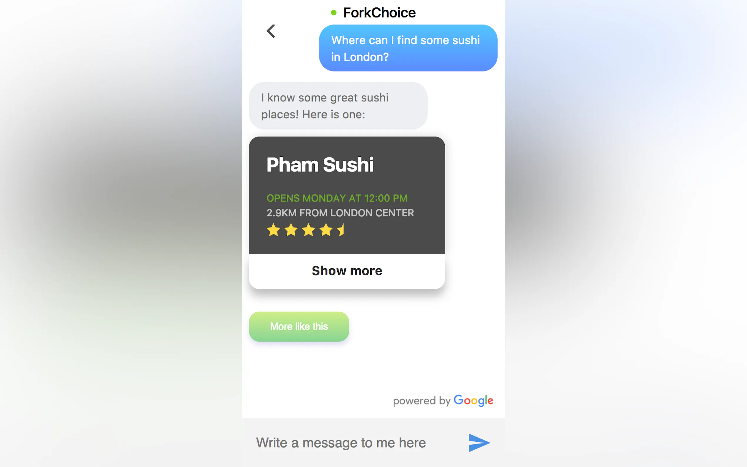Screenshot 2 of ForkChoice