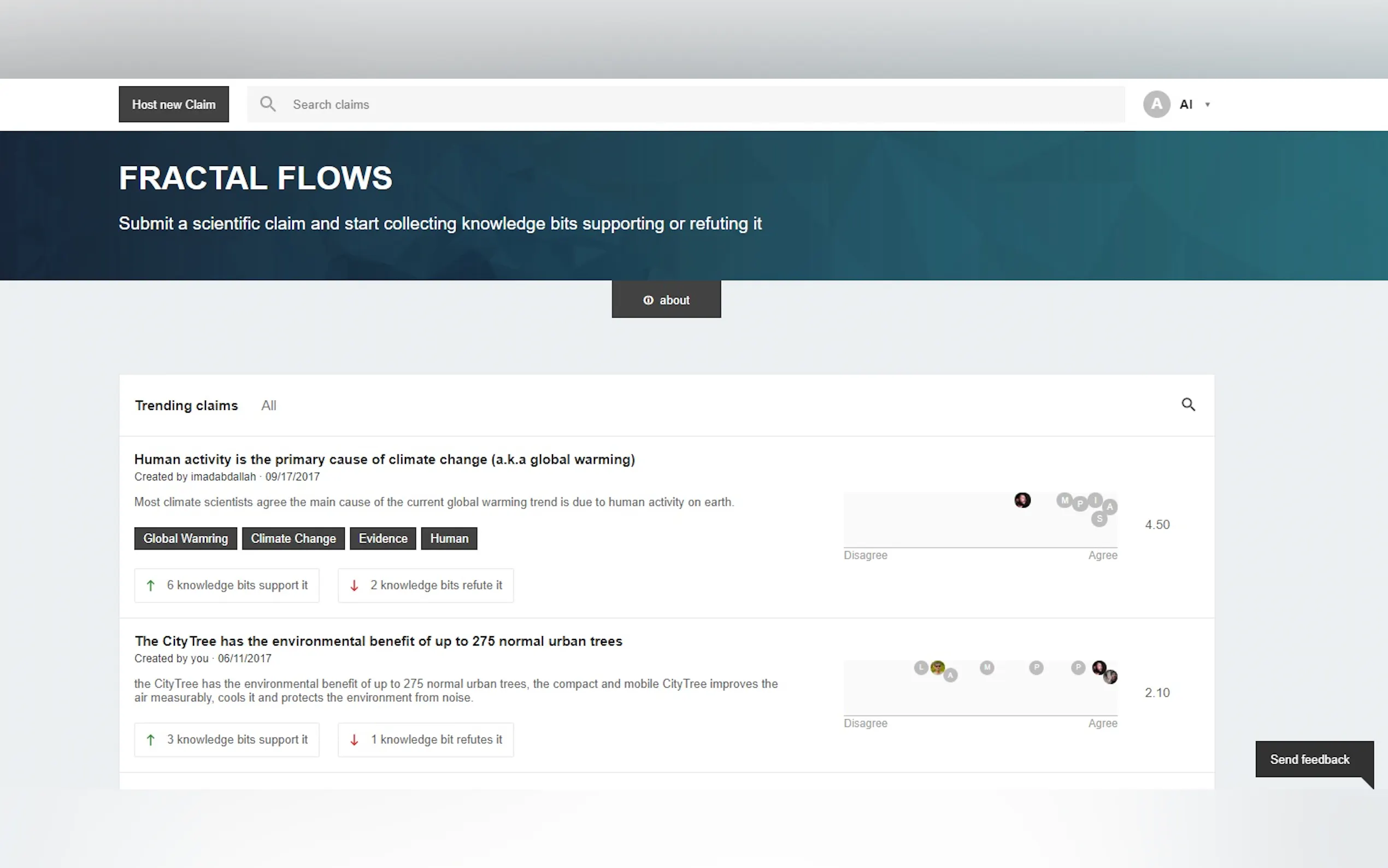Screenshot 3 of Fractal Flows