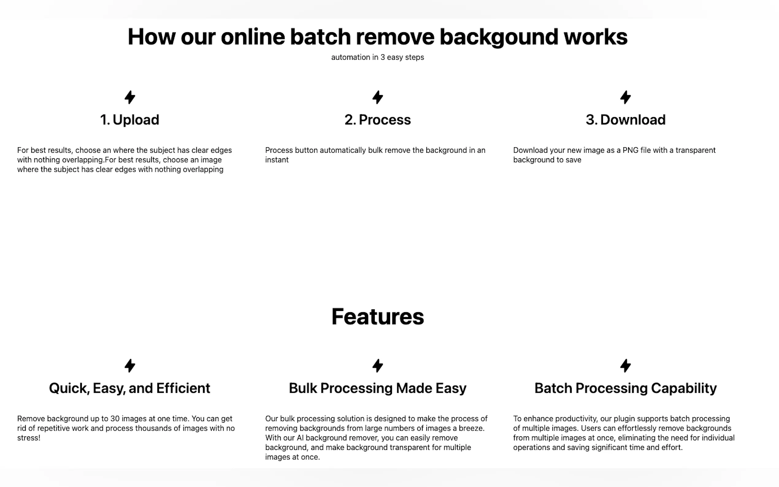 Screenshot 3 of Free Batch Remove Background No signup!