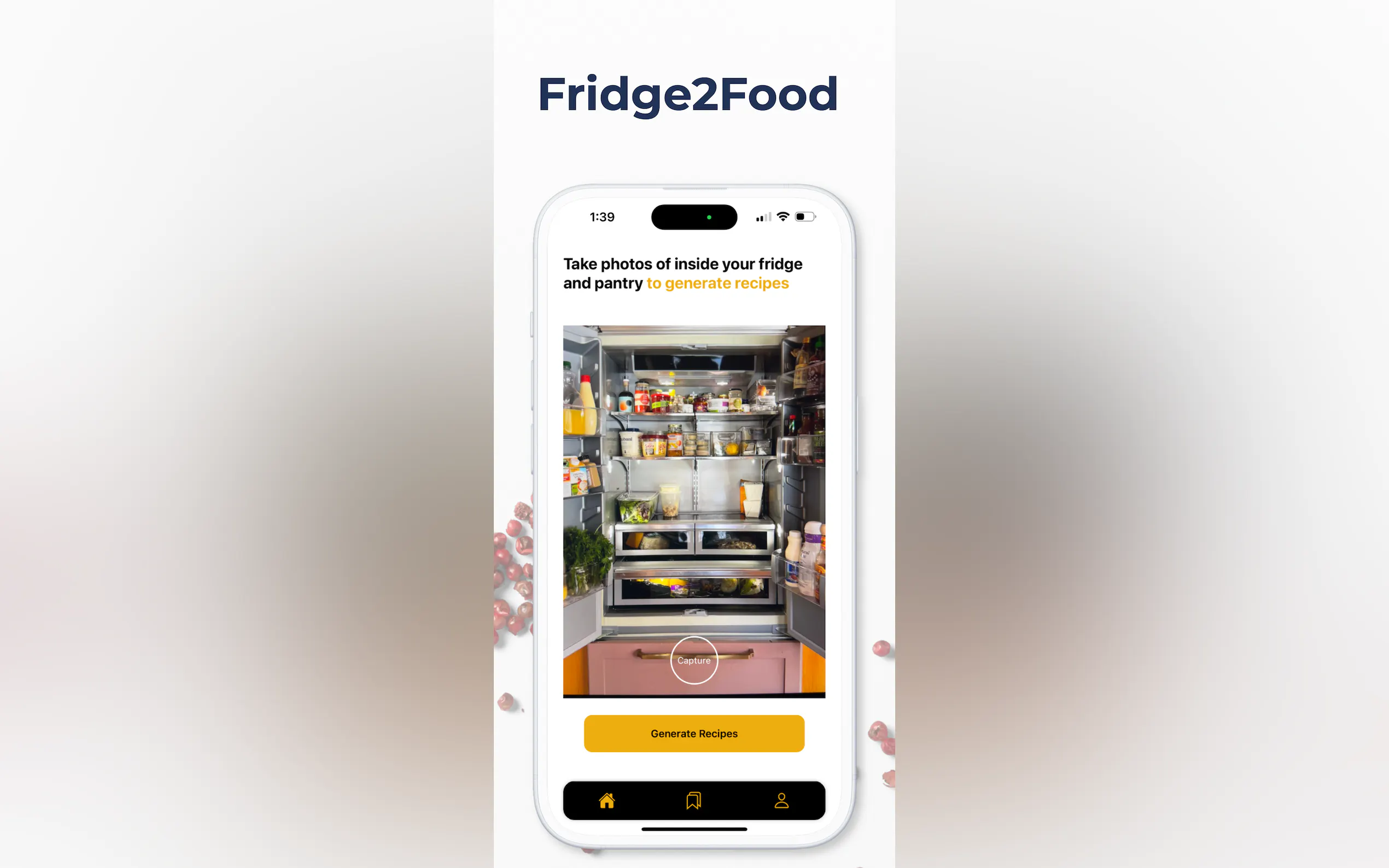 Screenshot 2 of Fridge2Food - Transform food into meals