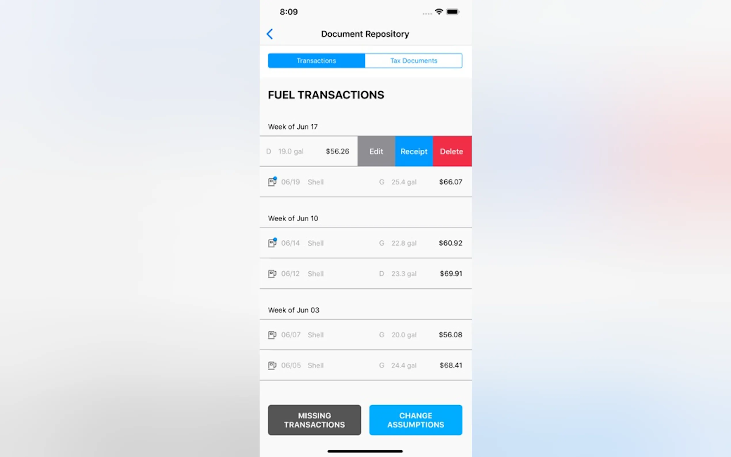 Screenshot 7 of FuelCred: For Fuel Tax Refunds