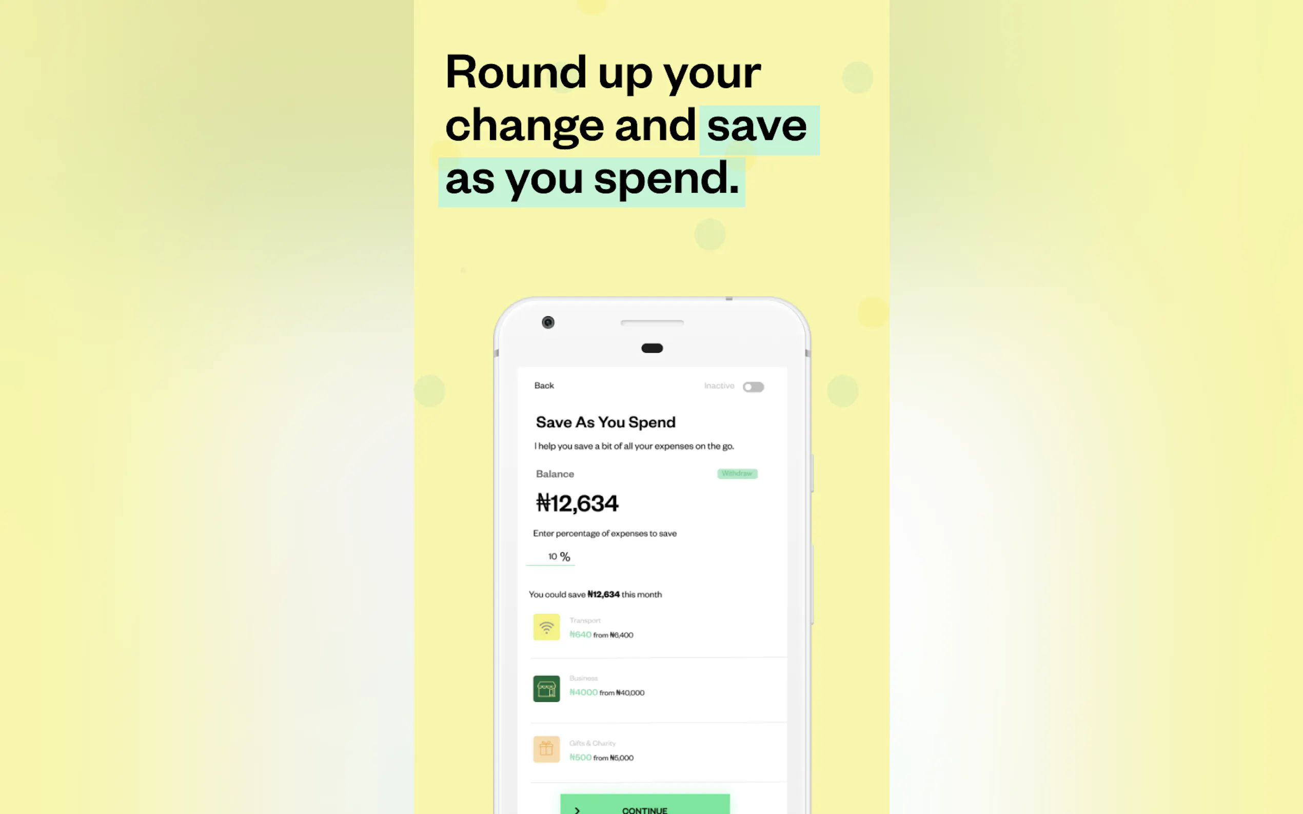 Screenshot 3 of Fundall - Bank, Save, Invest & Budget