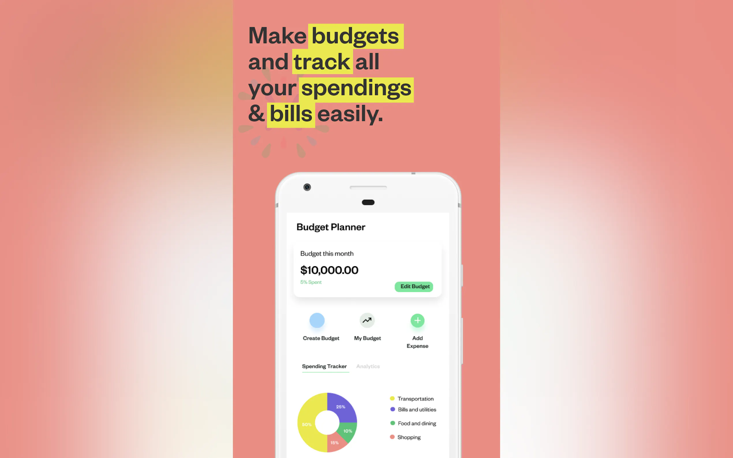 Screenshot 5 of Fundall - Bank, Save, Invest & Budget