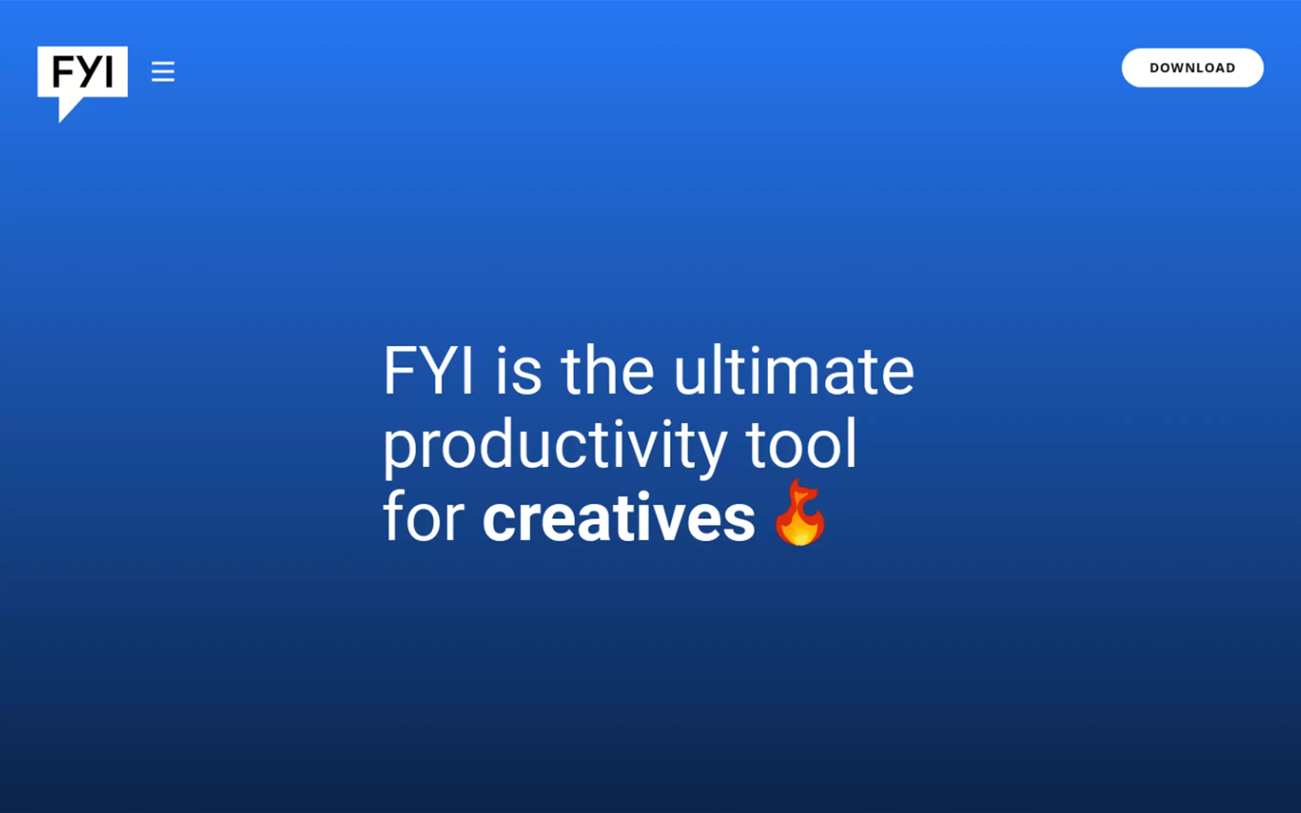 FYI