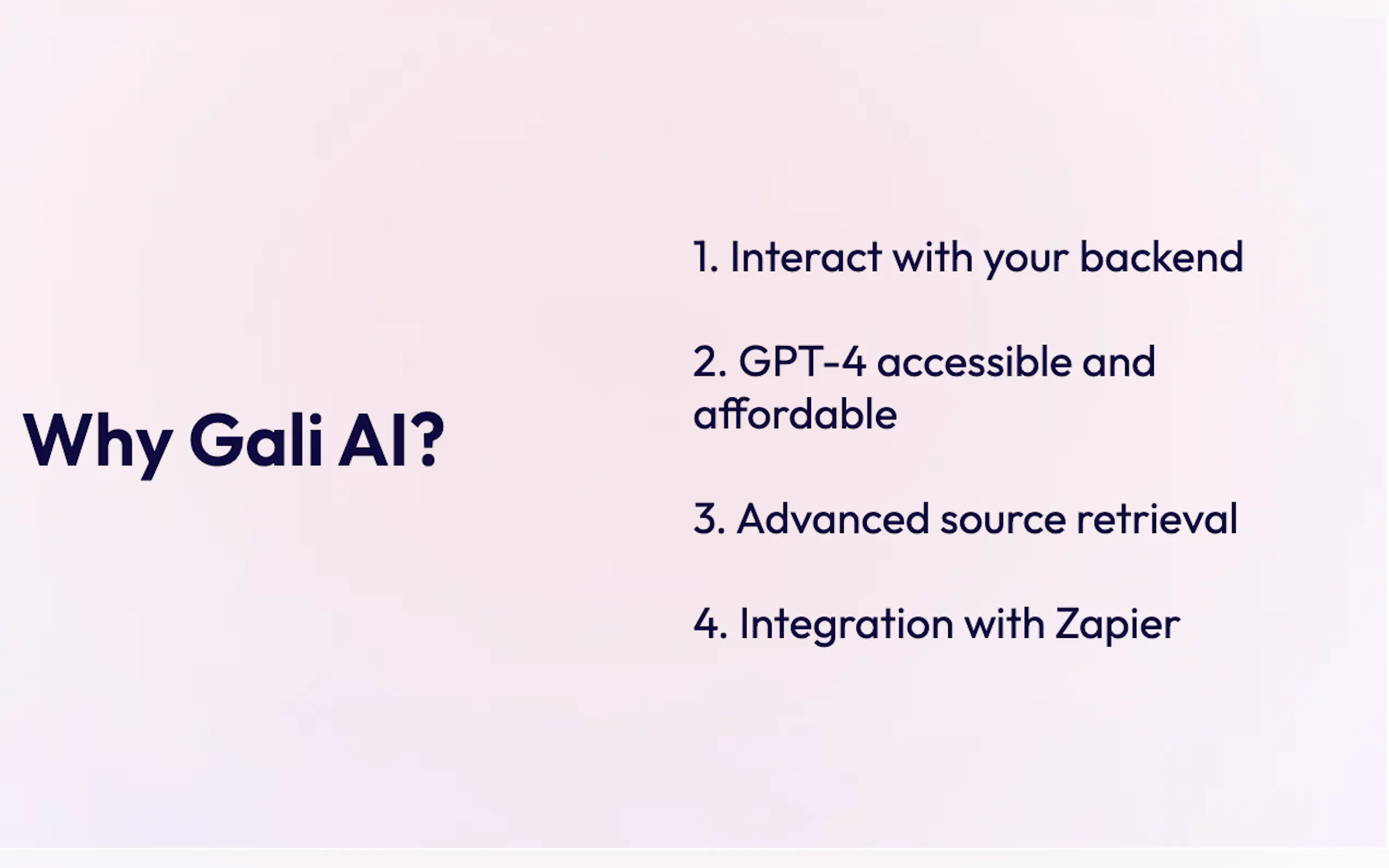 Screenshot 4 of Gali AI