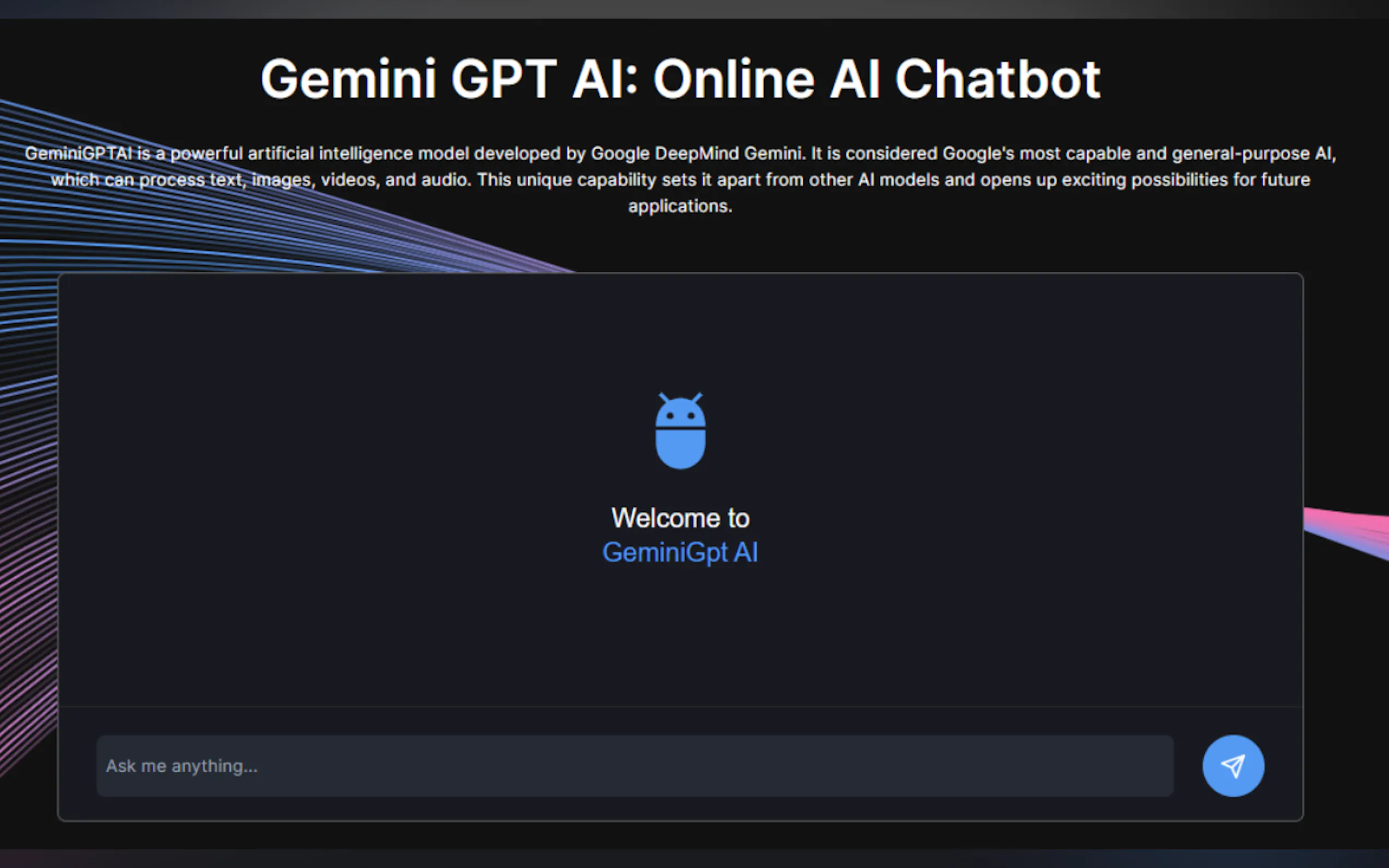 Screenshot 2 of Gemini GPT AI